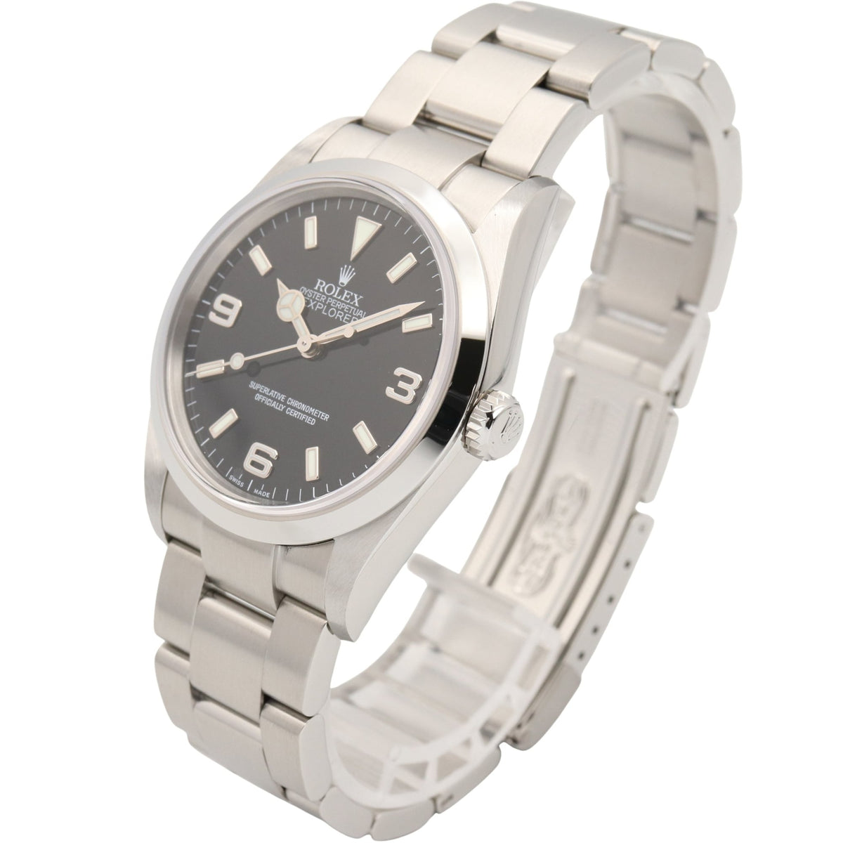 Rolex Explorer 114270 Black Dial 36mm Watch