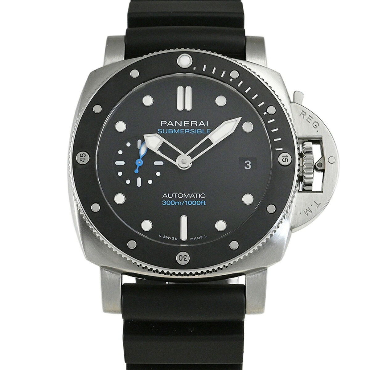 Panerai Submersible PAM01683 Black Dial 42mm Watch