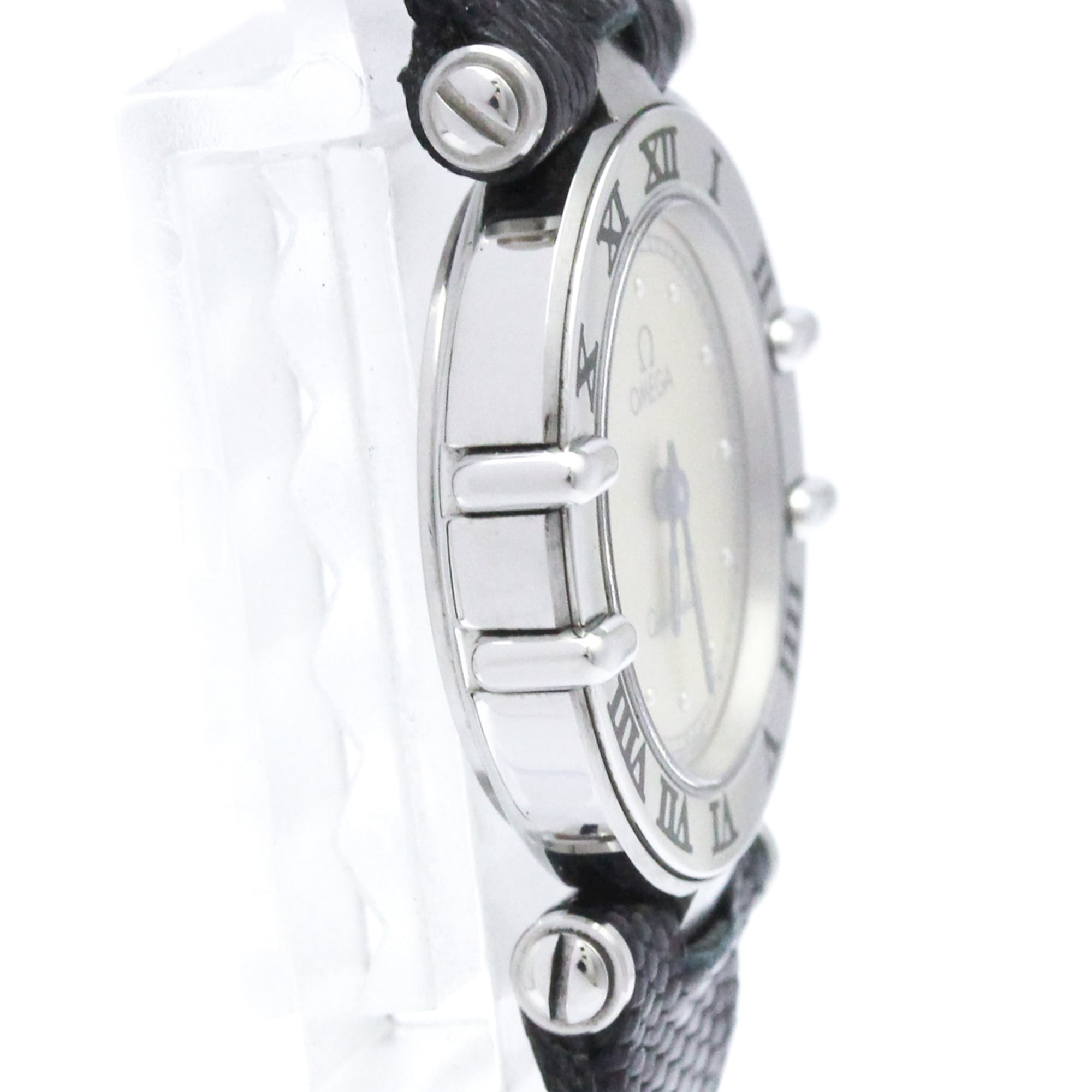 OMEGA Constellation Steel Quartz Ladies Watch 595.1080 Polished