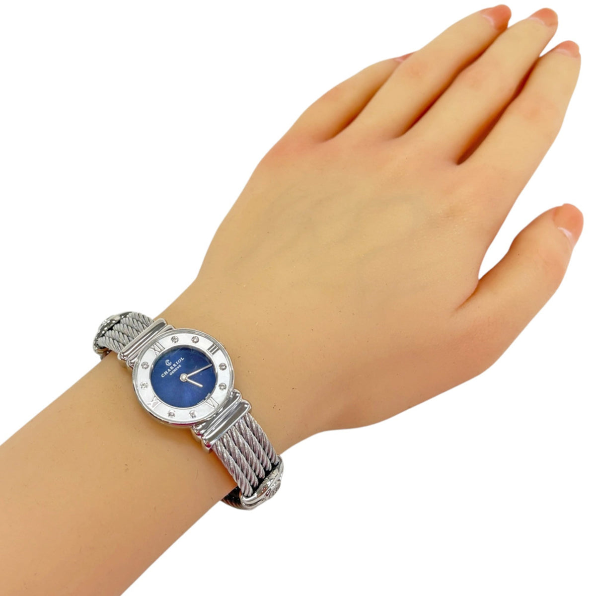 Charriol Saint-Tropez ST028.3 Navy Dial 24mm Watch