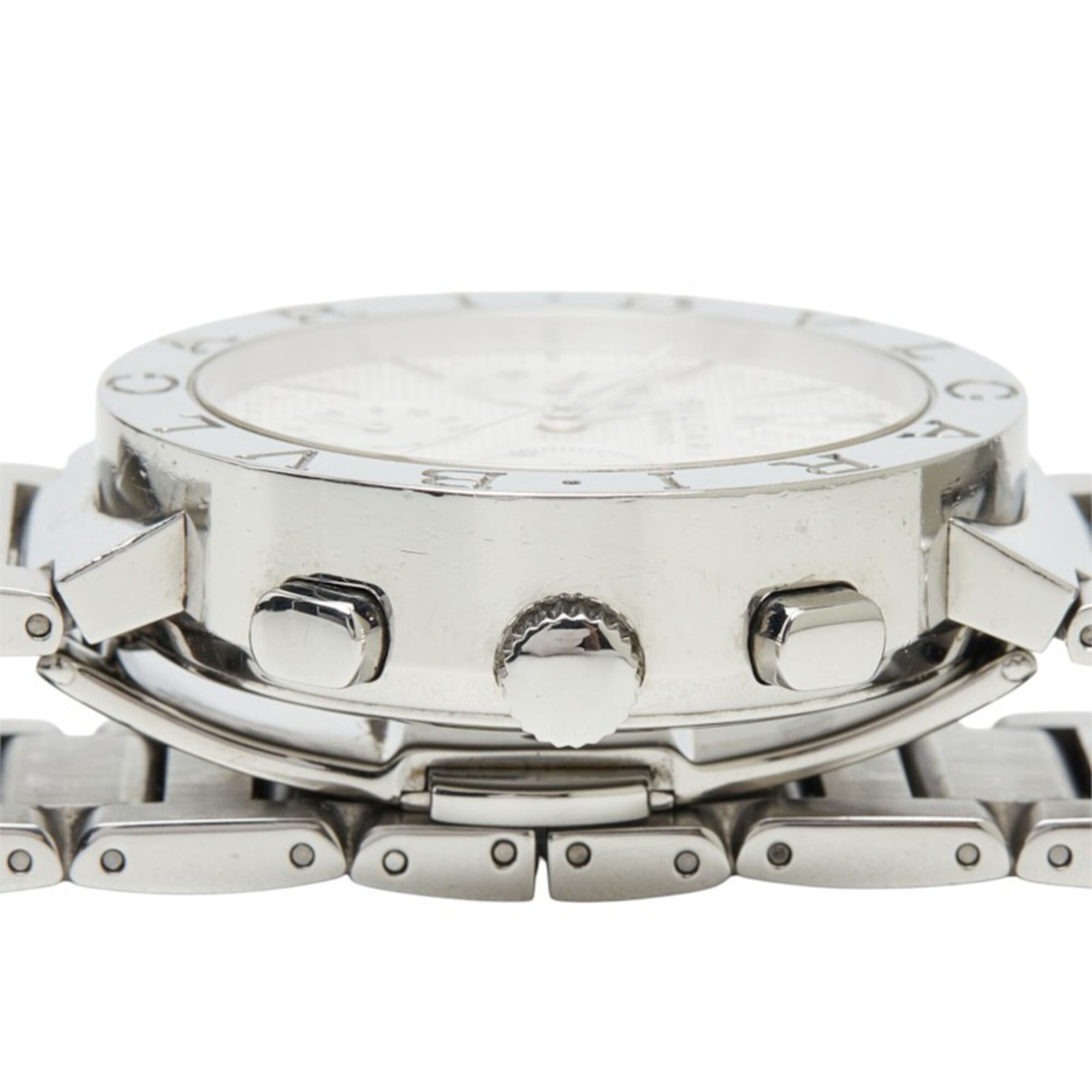 Montre Bvlgari Bulgari BB38SSCH Blanc avec cadran de 38 mm