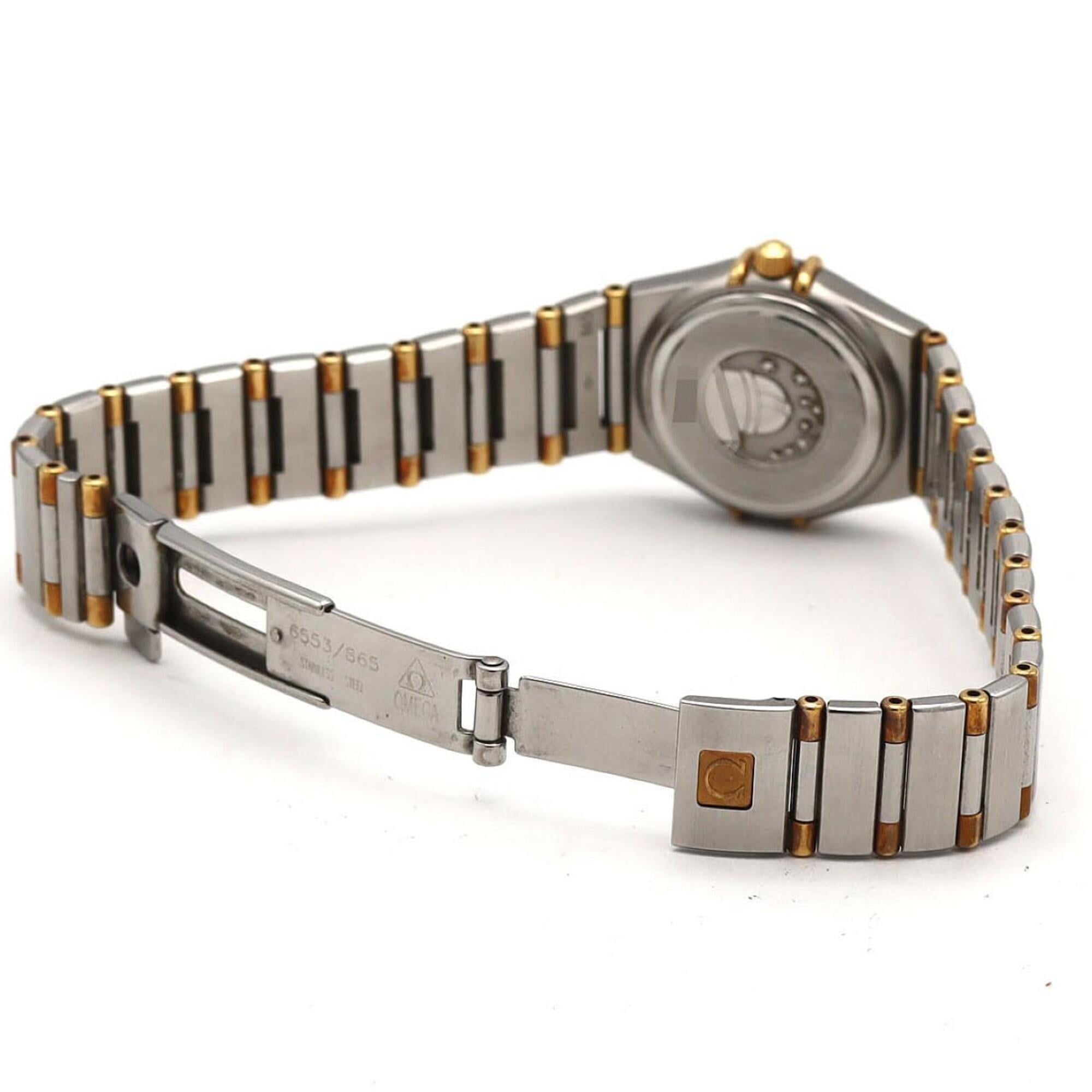 Montre Omega Constellation Mini 1262.1, cadran doré, 22 mm