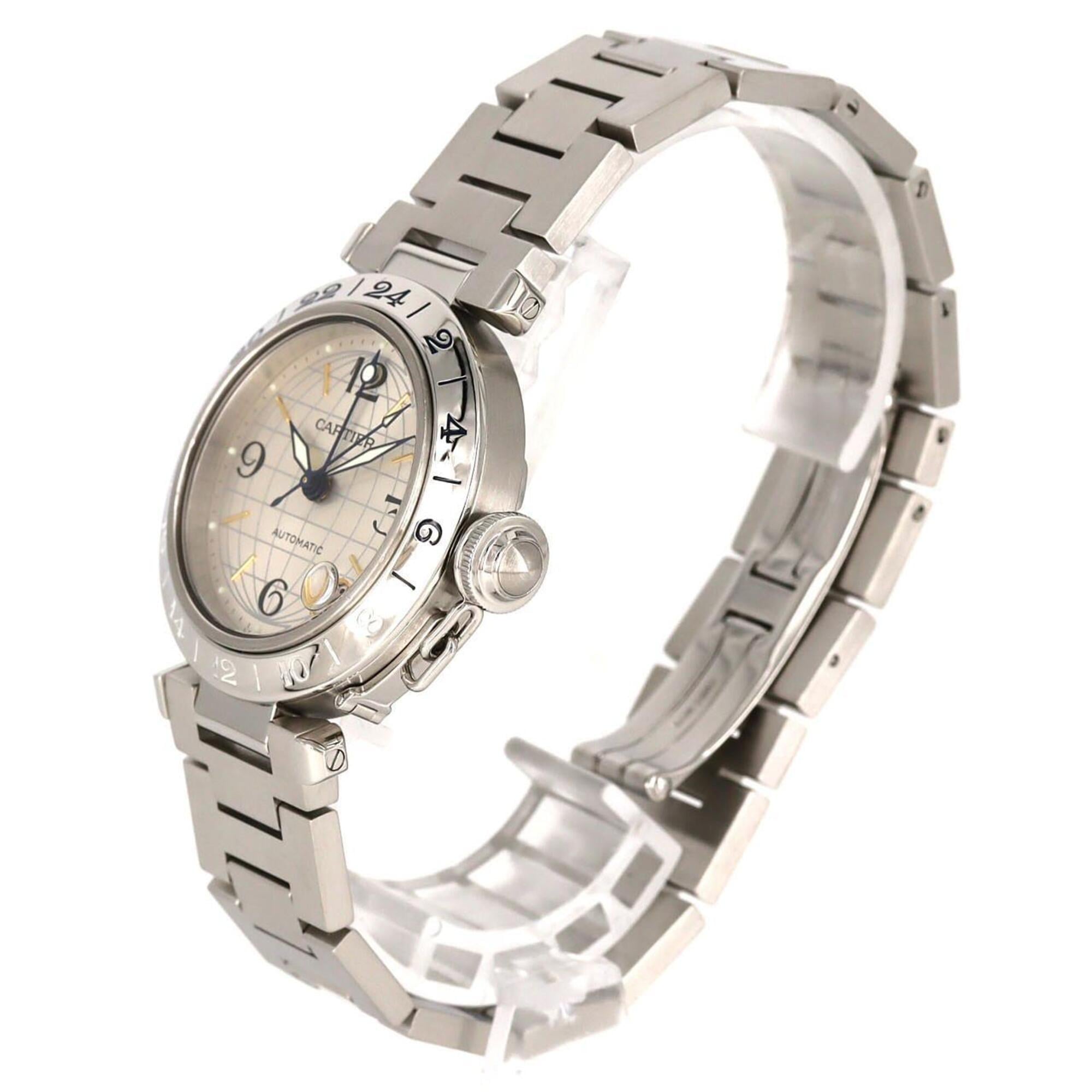 Cartier Pasha W31029M7 Silver Dial 35mm Watch
