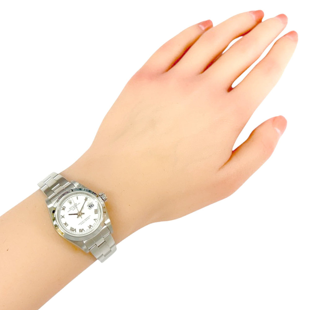 Rolex Date Oyster Perpetual 79160 White shell Dial 26mm Watch