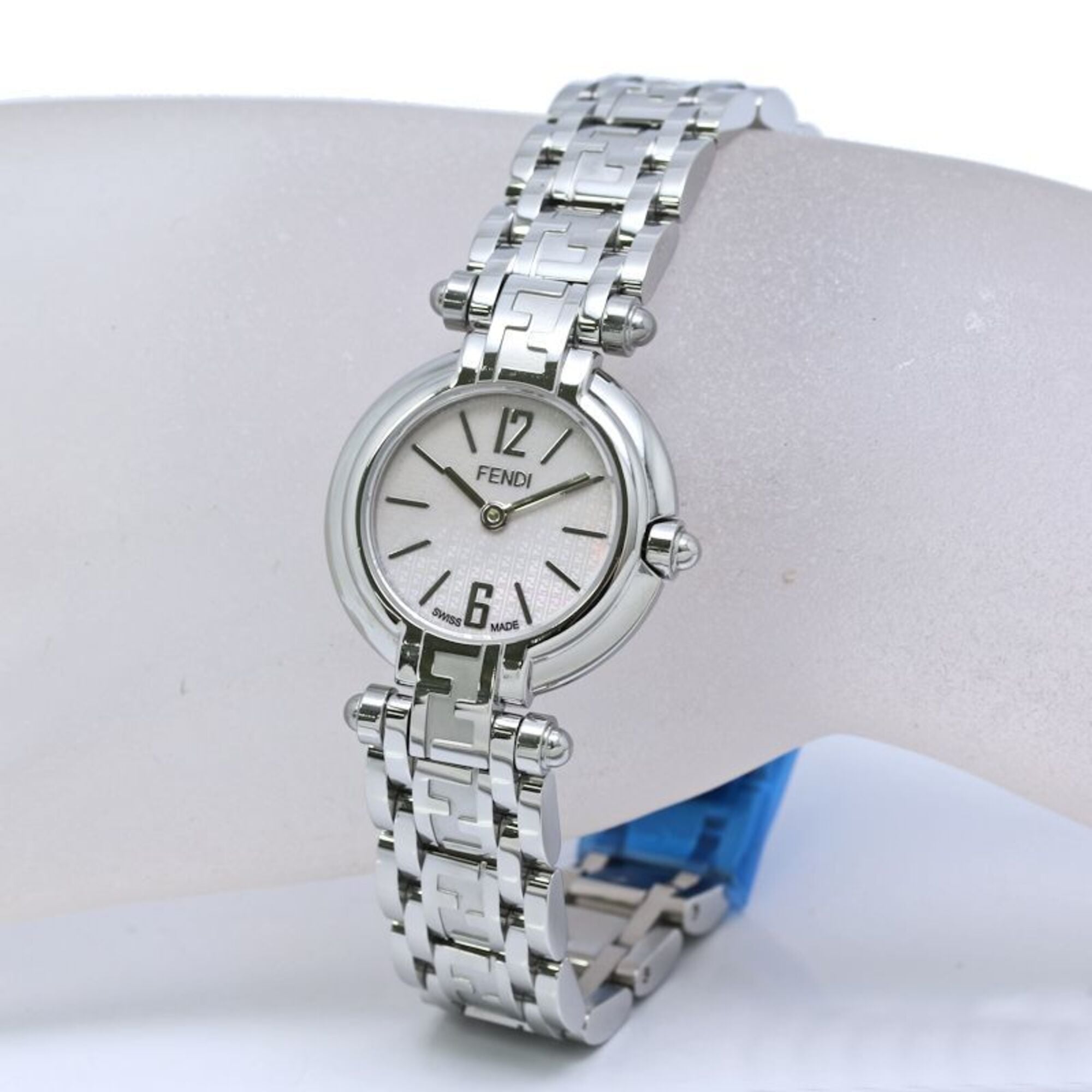 Fendi Zucca F79270L 750L Pink Dial 25mm Watch