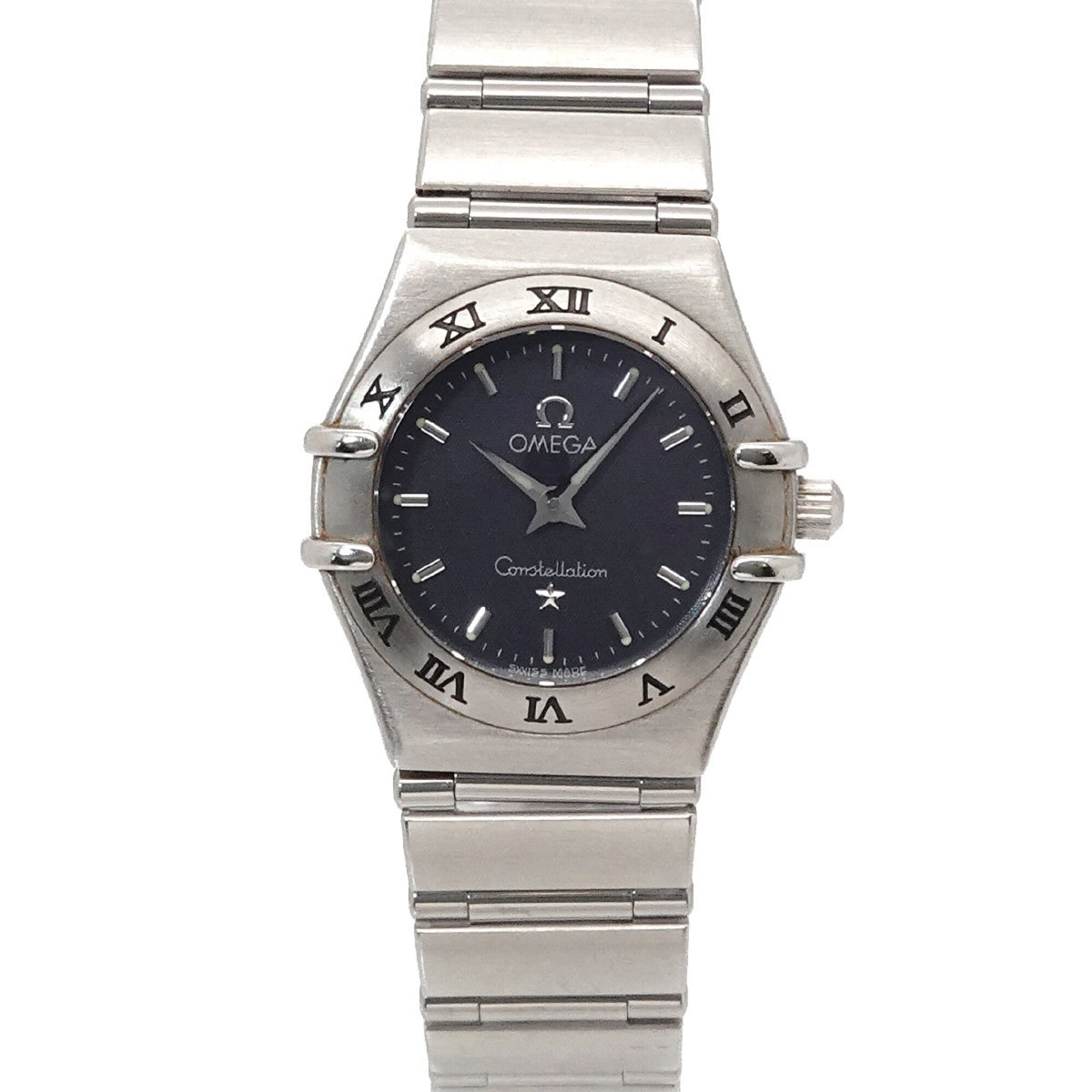 Omega Constellation 1562 40, graues Zifferblatt, 23 mm Uhr