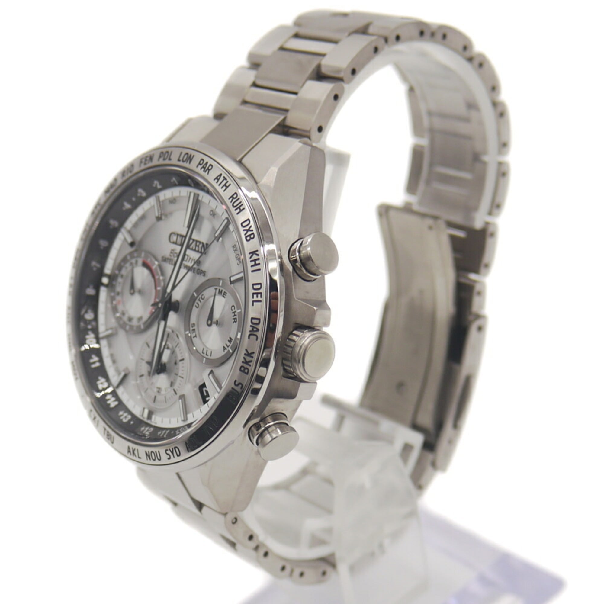 Citizen Eco-Drive CC4010-80A Silver Dial 44mm Watch