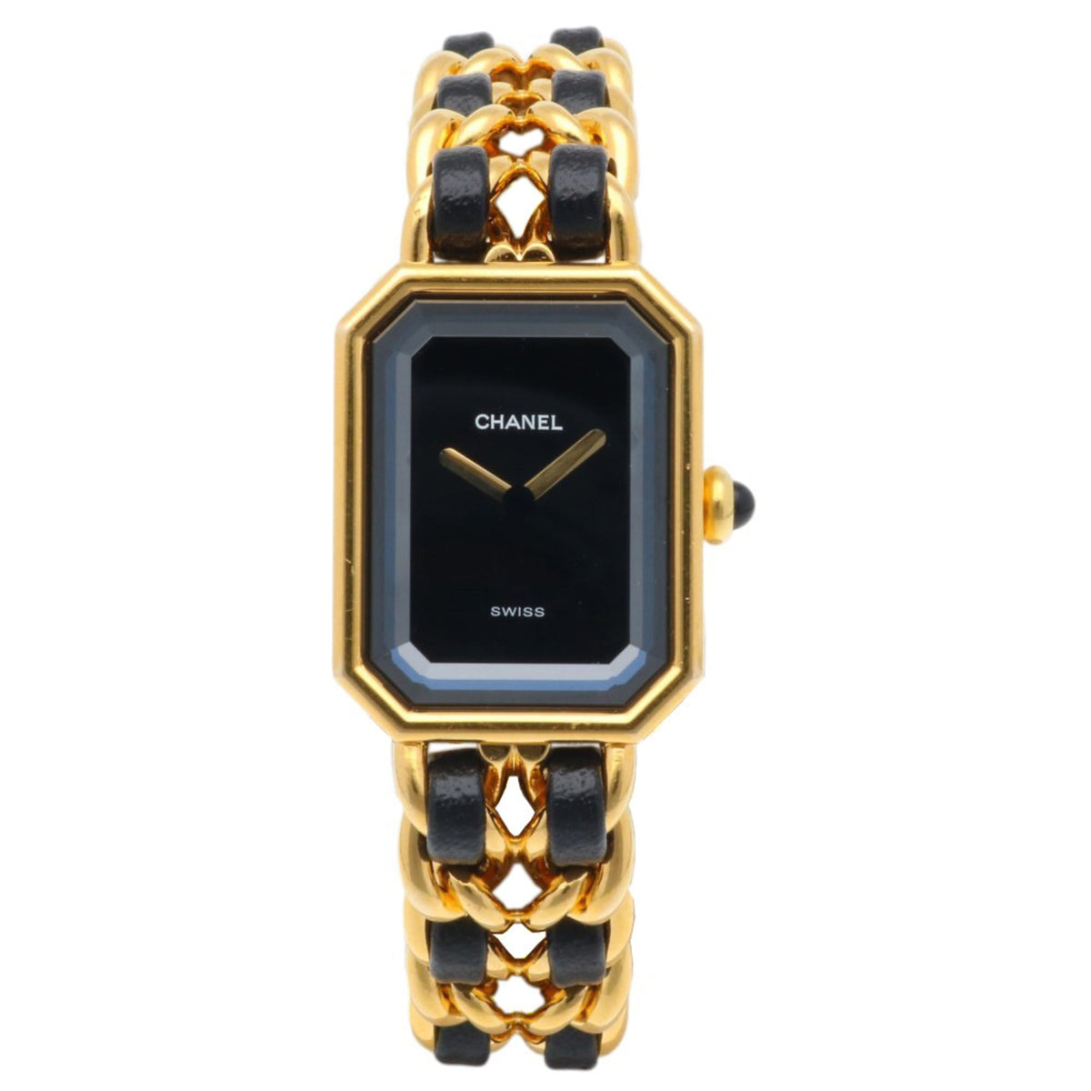 Chanel Première M H0001 Black Dial 20mm Watch