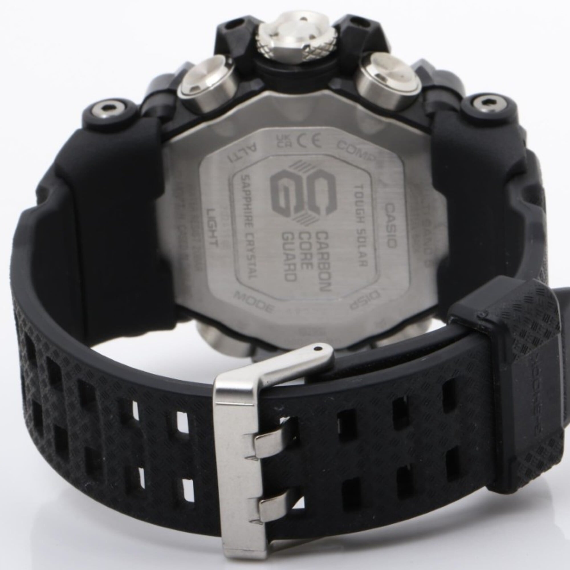 CASIO G-SHOCK MASTER OF G-LAND MUDMASTER GWG-2000-1A1JF Black Stainless Steel Resin Men's Watch