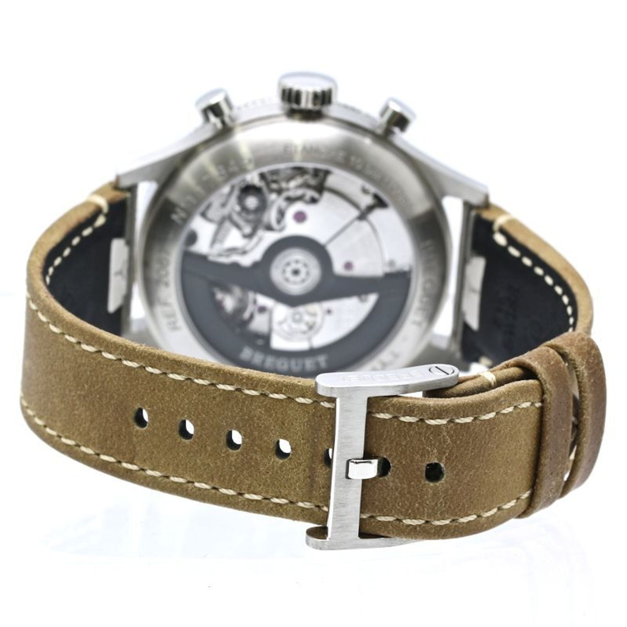Breguet Type XX Chronograph 2067ST/92/3WU Black Dial 42mm Watch
