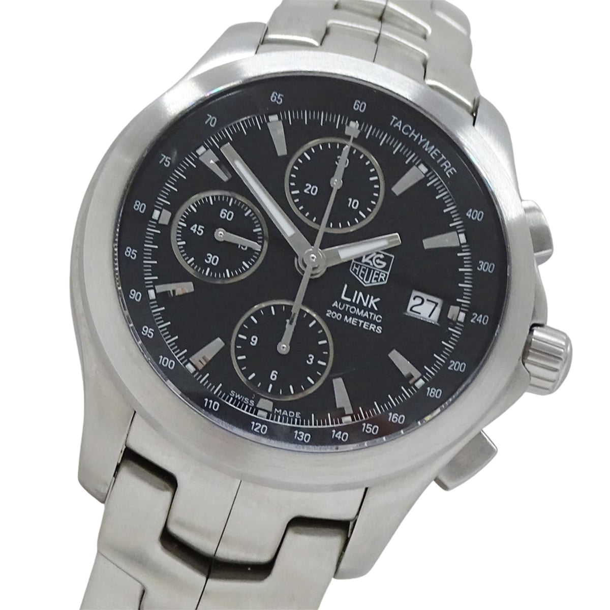 Montre TAG Heuer Link CJF2110 Noir avec cadran de 41 mm