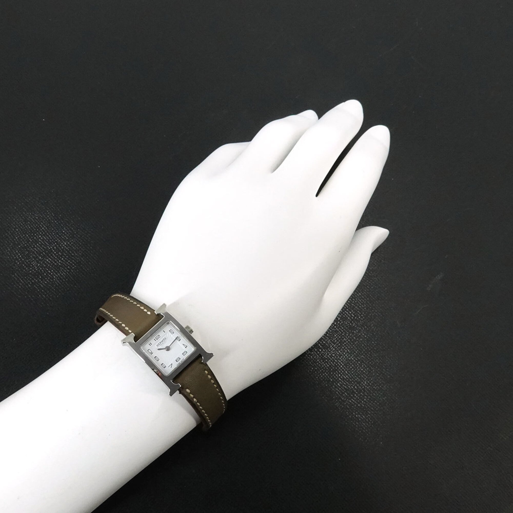 Hermes H- Mini HH1 110 Wo White Quartz H mini