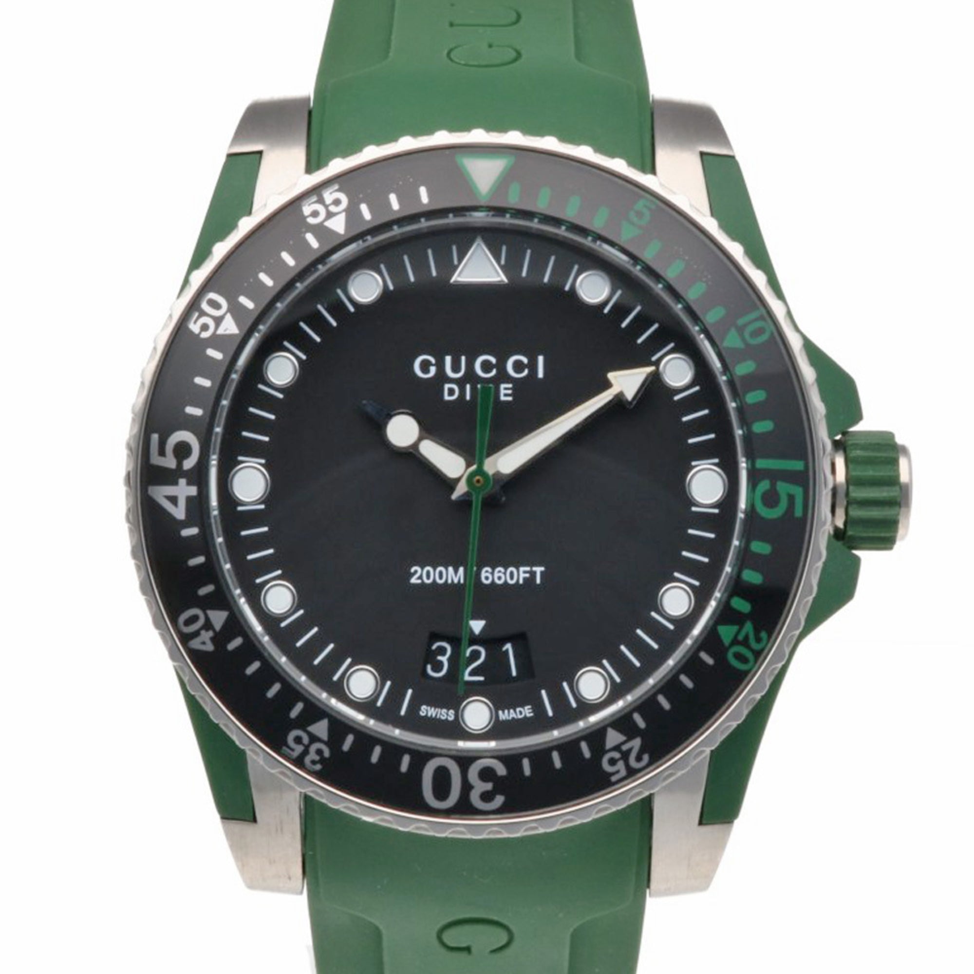 Gucci Dive Watch, Stainless Steel YA136310 136.3 Quartz Men's Watch GUCCI