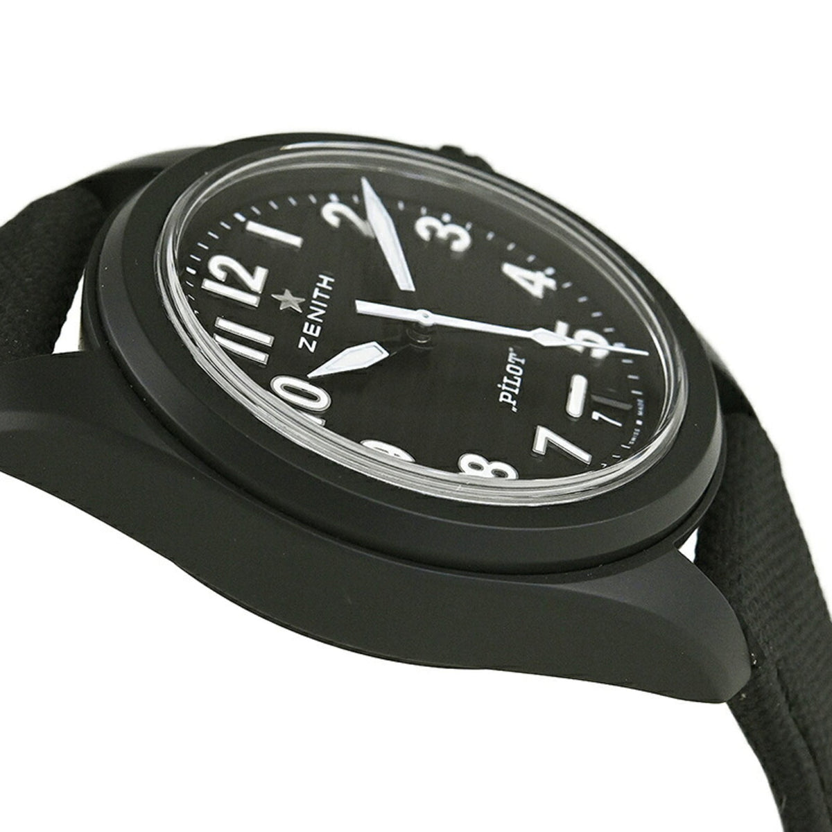 Zenith Pilot 49.4000.3620/21.I001 Schwarz Zifferblatt 40mm Uhr
