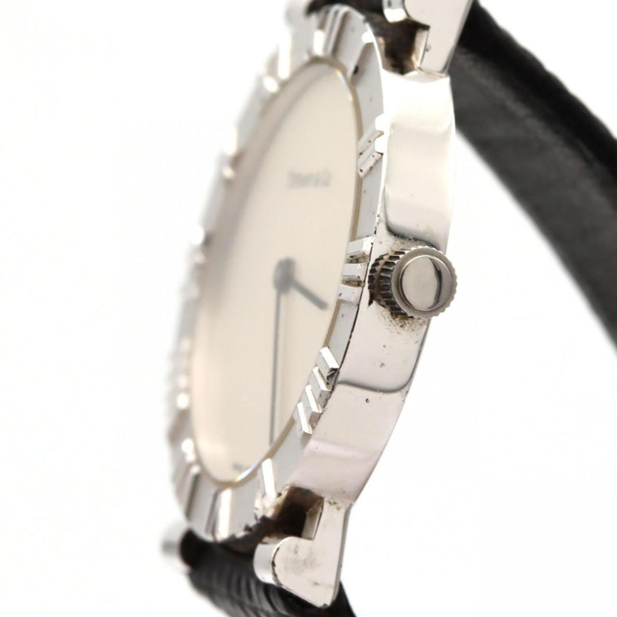 Montre Tiffany & Co. Atlas M0640, cadran argenté, 31 mm