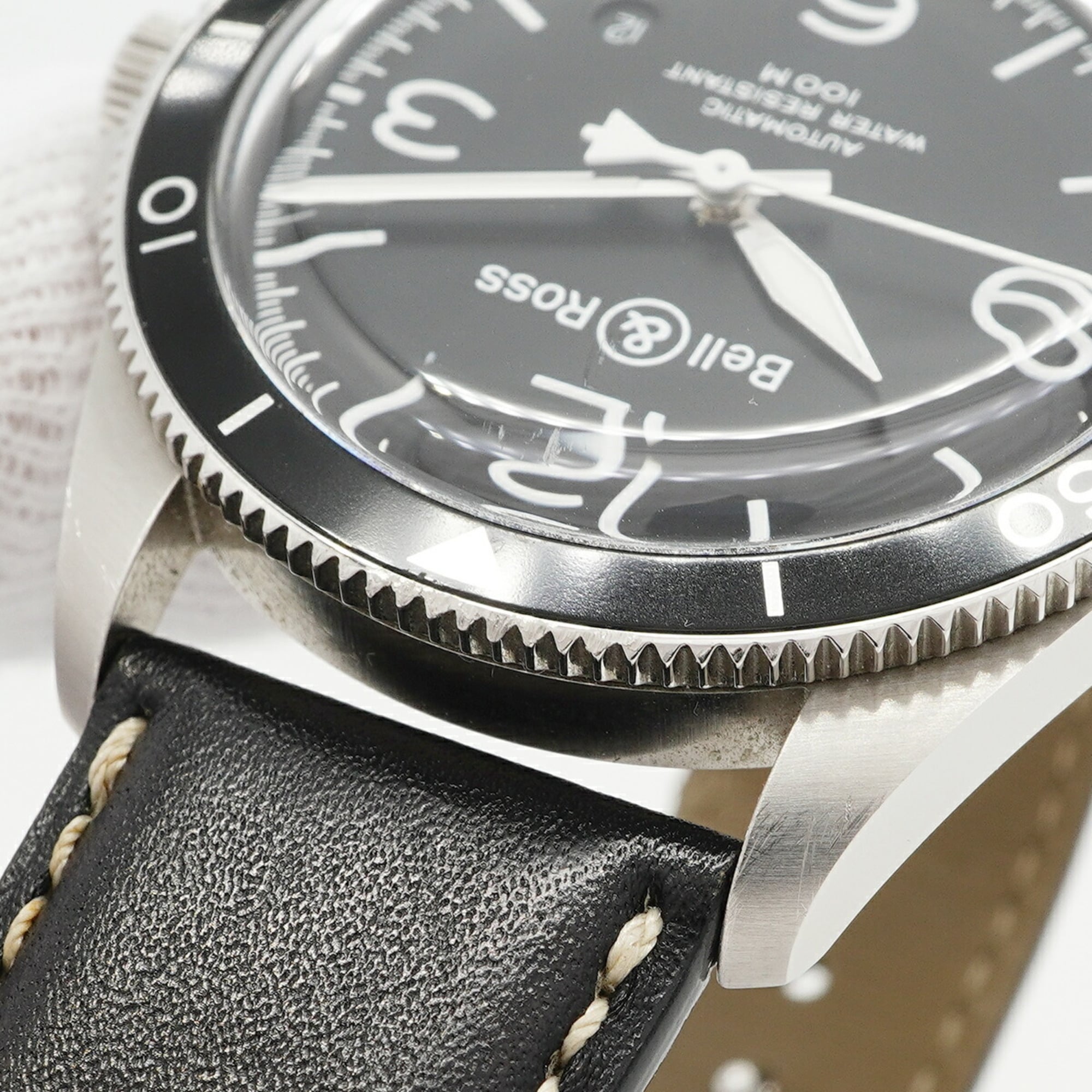 Bell & Ross BR V2-92 BRV2-92-BL-ST/SCA Black Dial Stainless steel 41mm Watch
