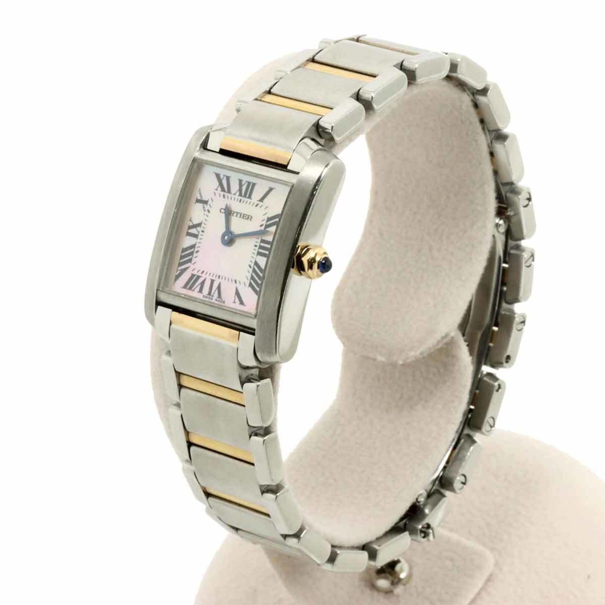 Cartier Tank Francaise W51027Q4 Pini Dial 20mm Watch