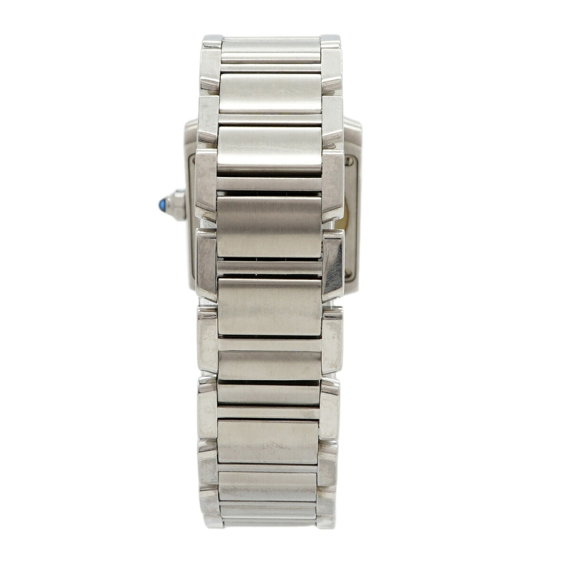 Cartier Tank Française SM W51008Q3 Ivory Dial 20mm Watch