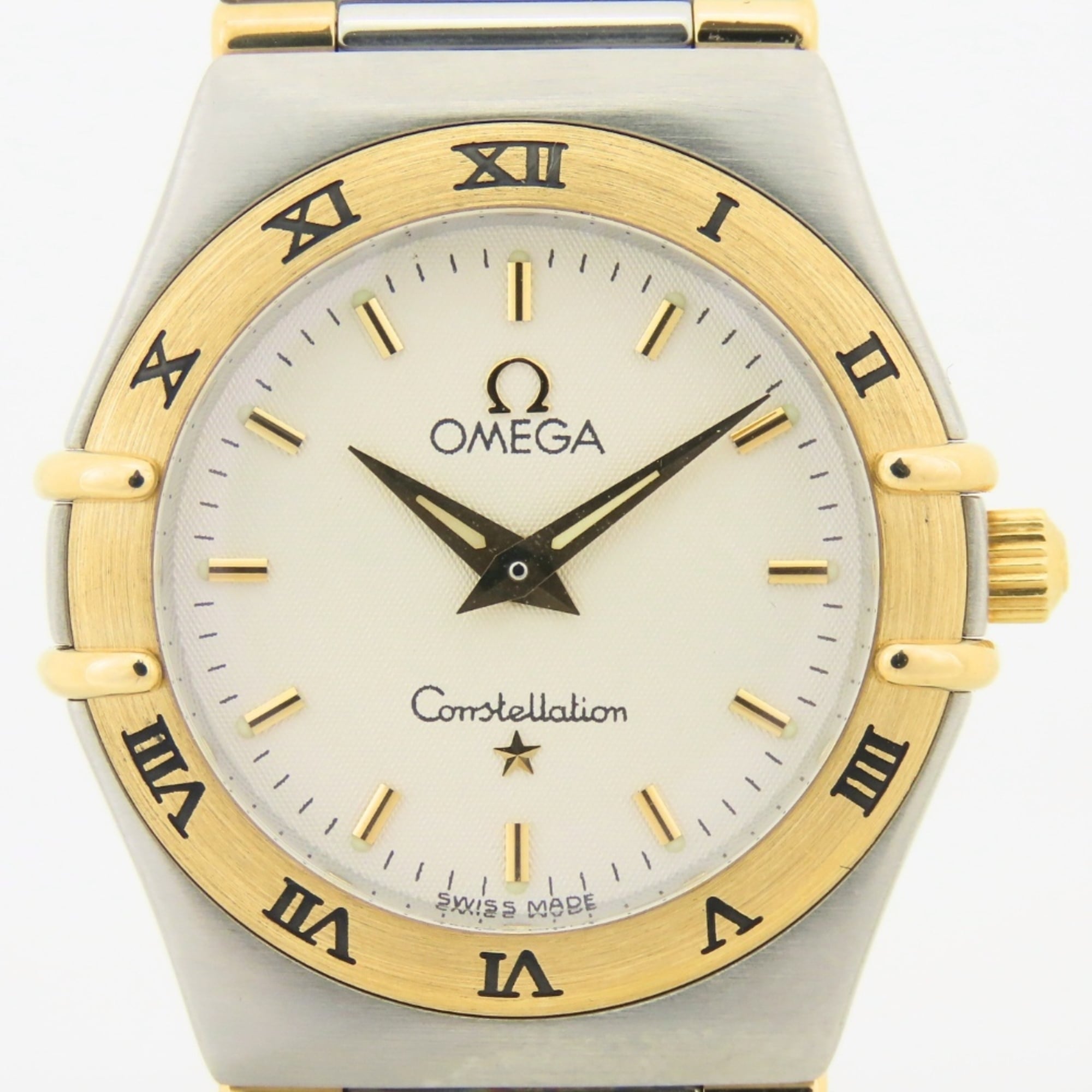 Omega Constellation 1372.7 Gold Dial 25mm Watch