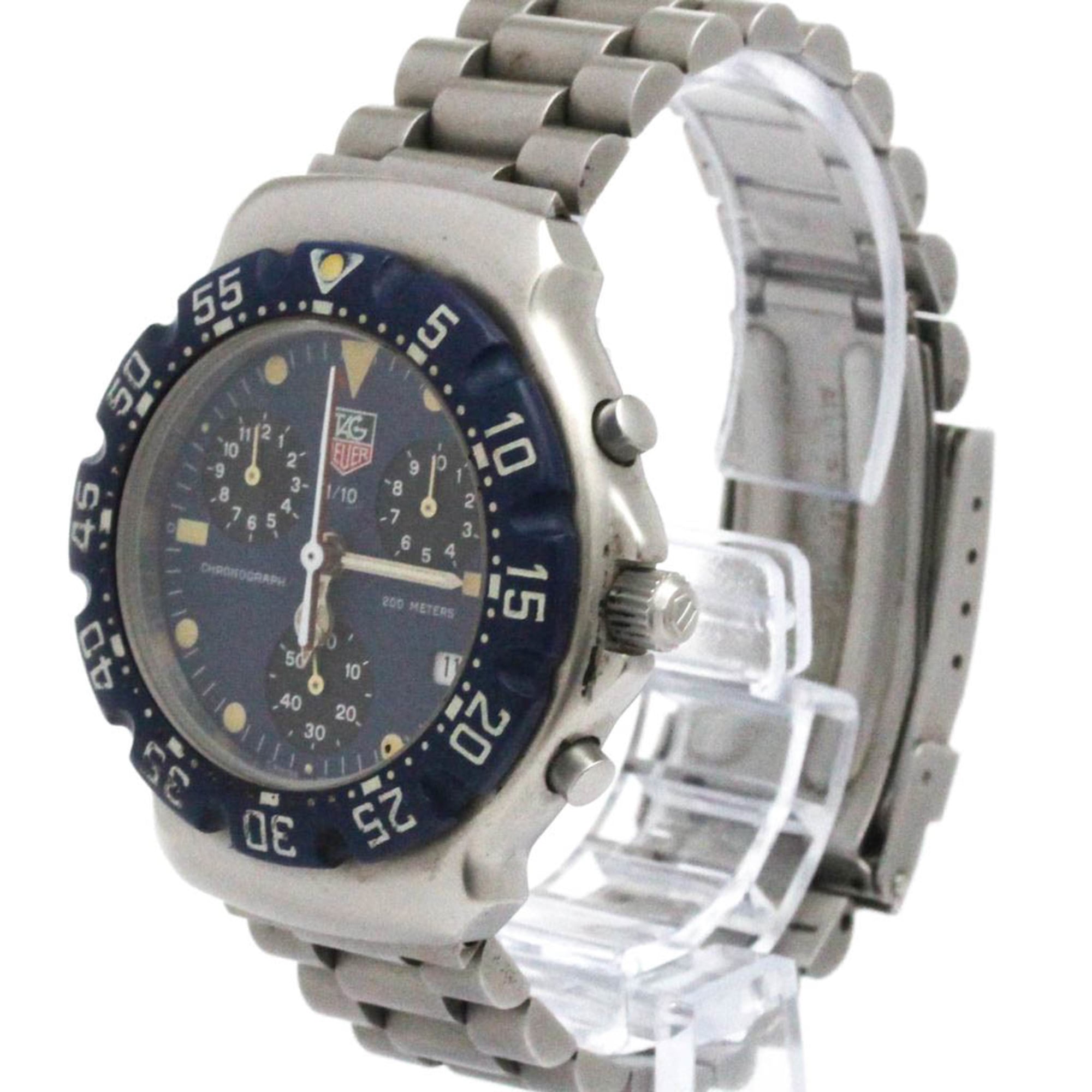 TAG Heuer 2000 Series CA1210 Blue Dial Stainless steel 38mm Watch