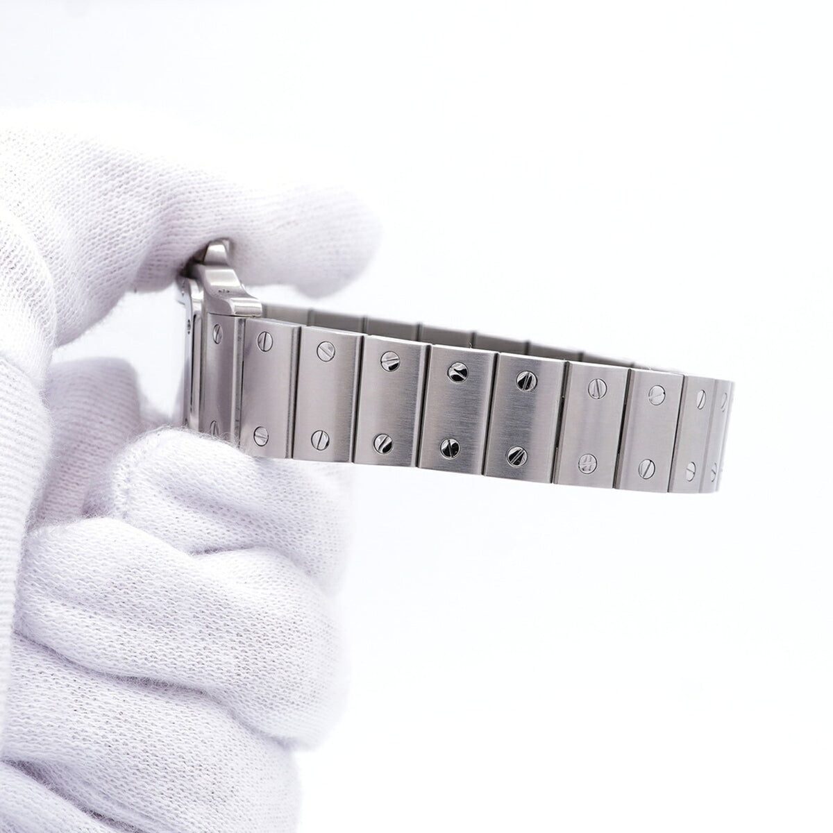 Cartier Santos Galbee SM W20056D6 Silver Dial 23mm Watch