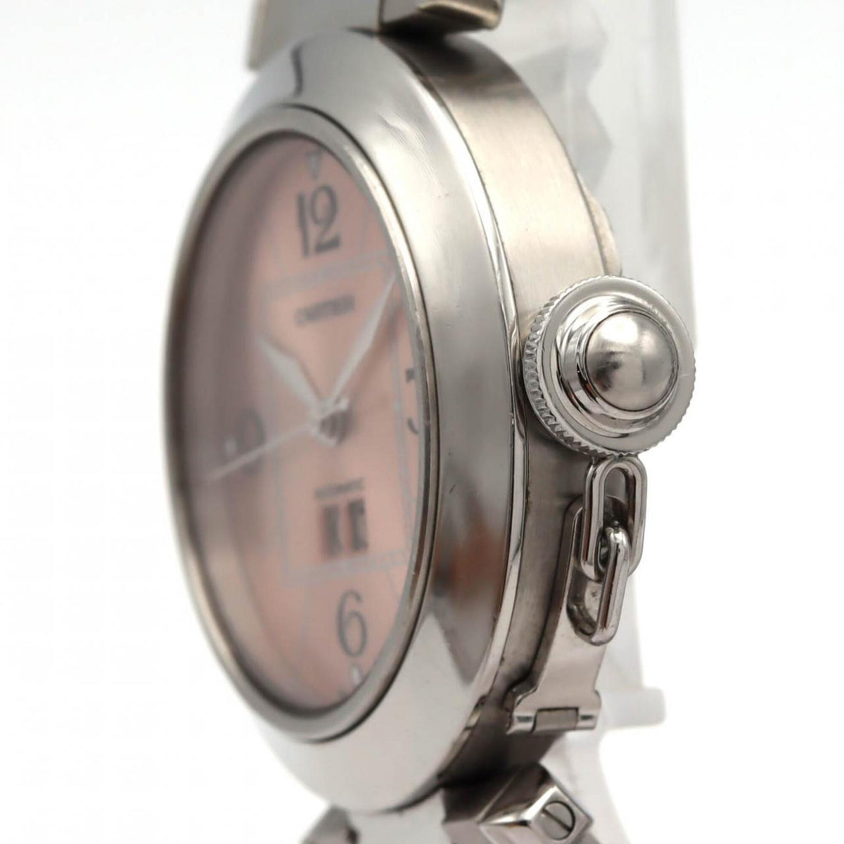 Cartier Pasha C Grande Date W31058M7 Pink Dial 35mm Watch