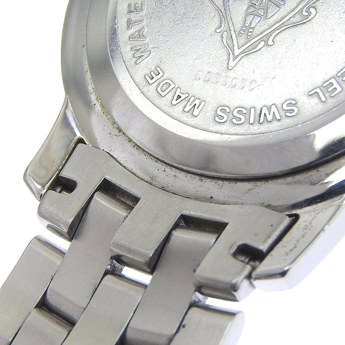 Gucci G-Class Watch 5500M Stainless Steel Quartz Analog Silver Dial Men's