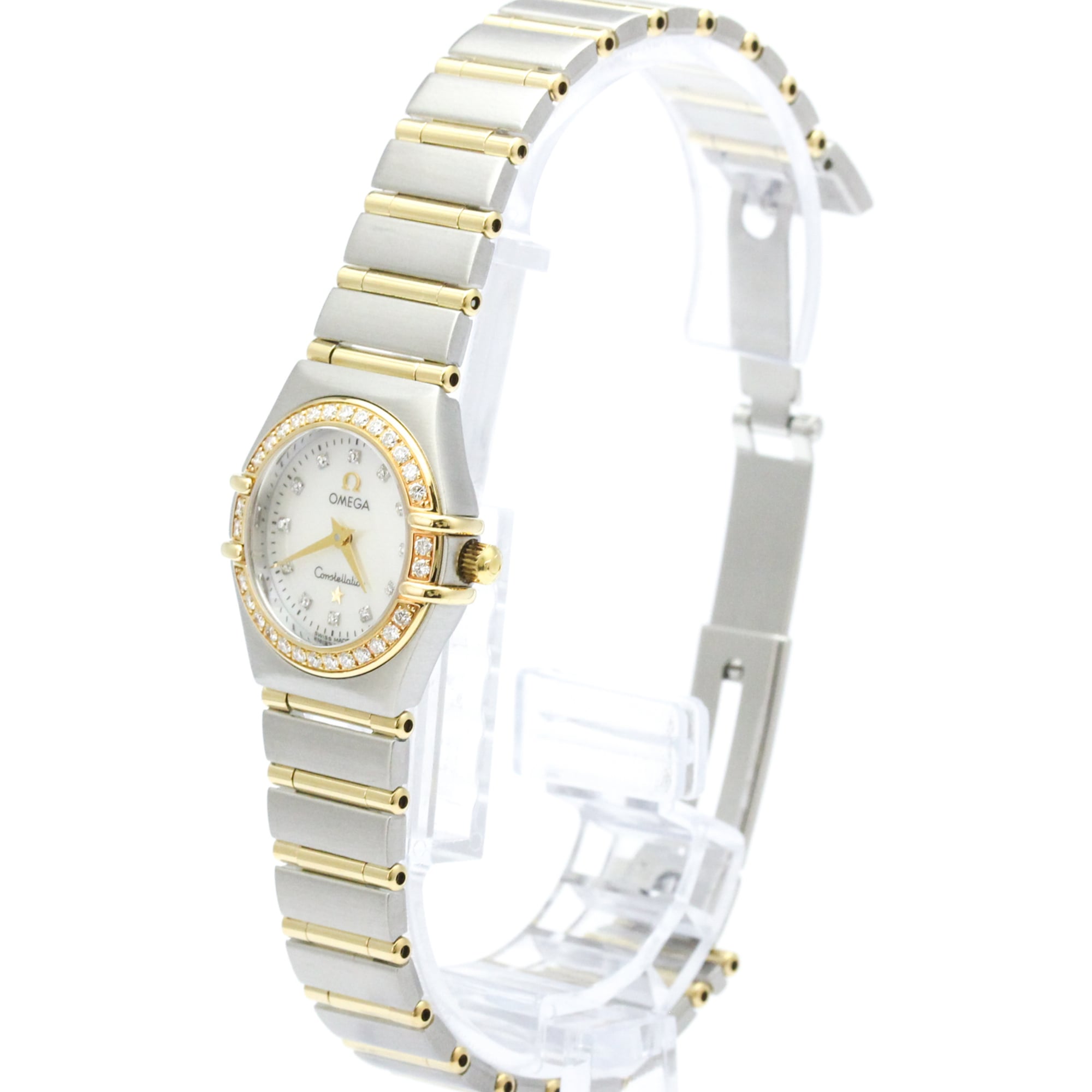 Omega Constellation 1267.75 White Dial 22mm Watch