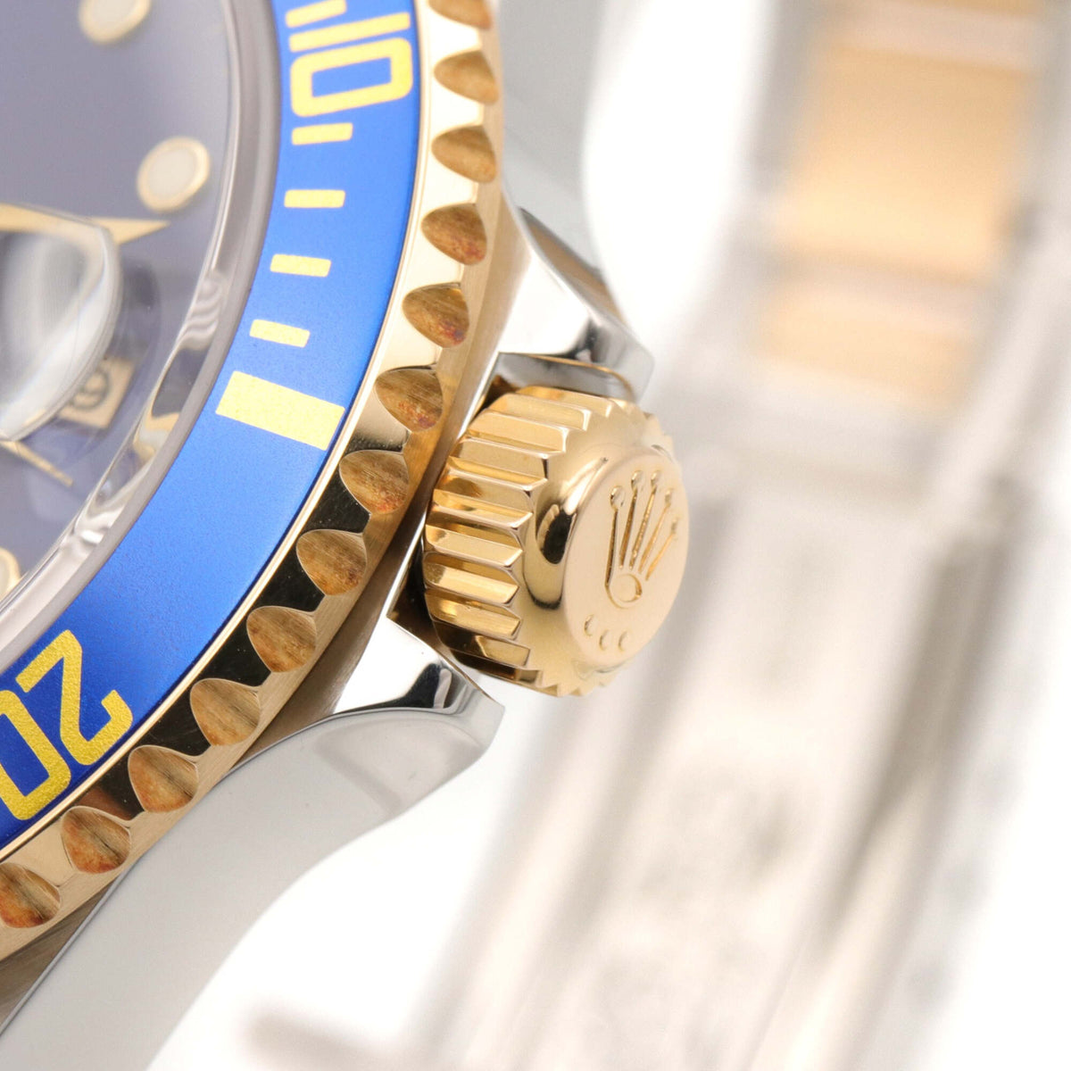 Rolex Submariner 16613 Blue Dial 40mm Watch