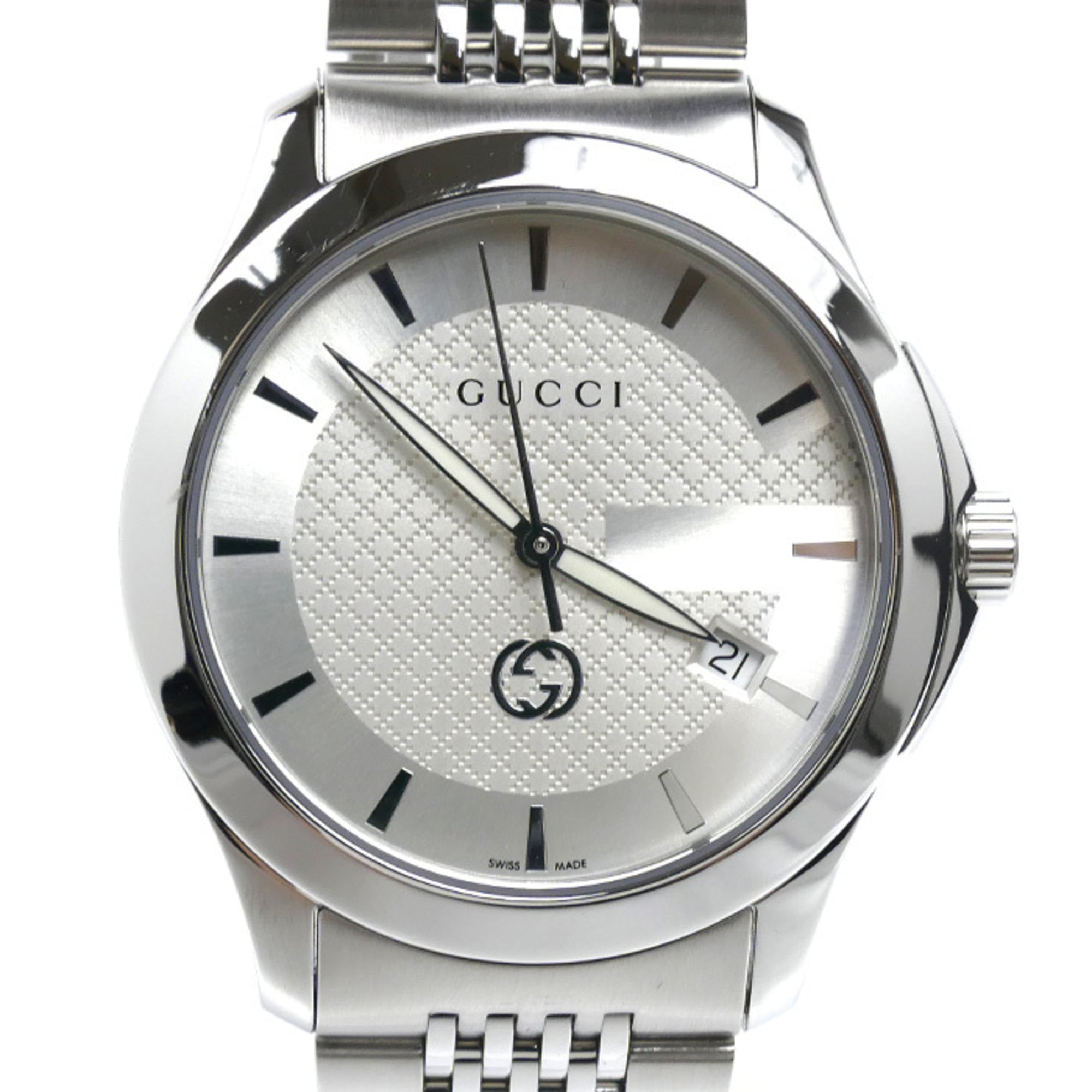 GUCCI G-Timeless Watch, Battery Operated, YA1264174 126.4, Men's