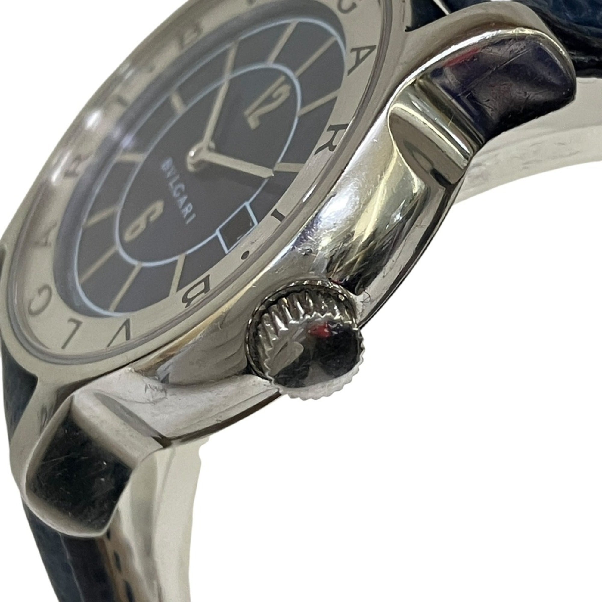 Bulgari BVLGARI Solotempo total weight 24.3g stainless steel genuine l