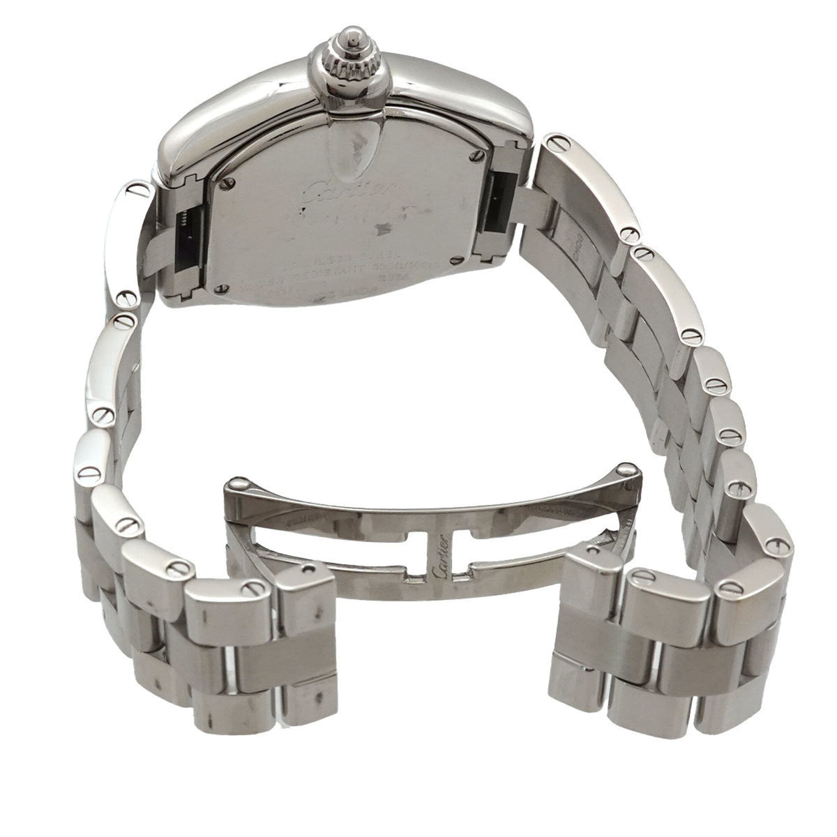 Cartier Roadster SM W62016V3 Silver Dial 33mm Watch
