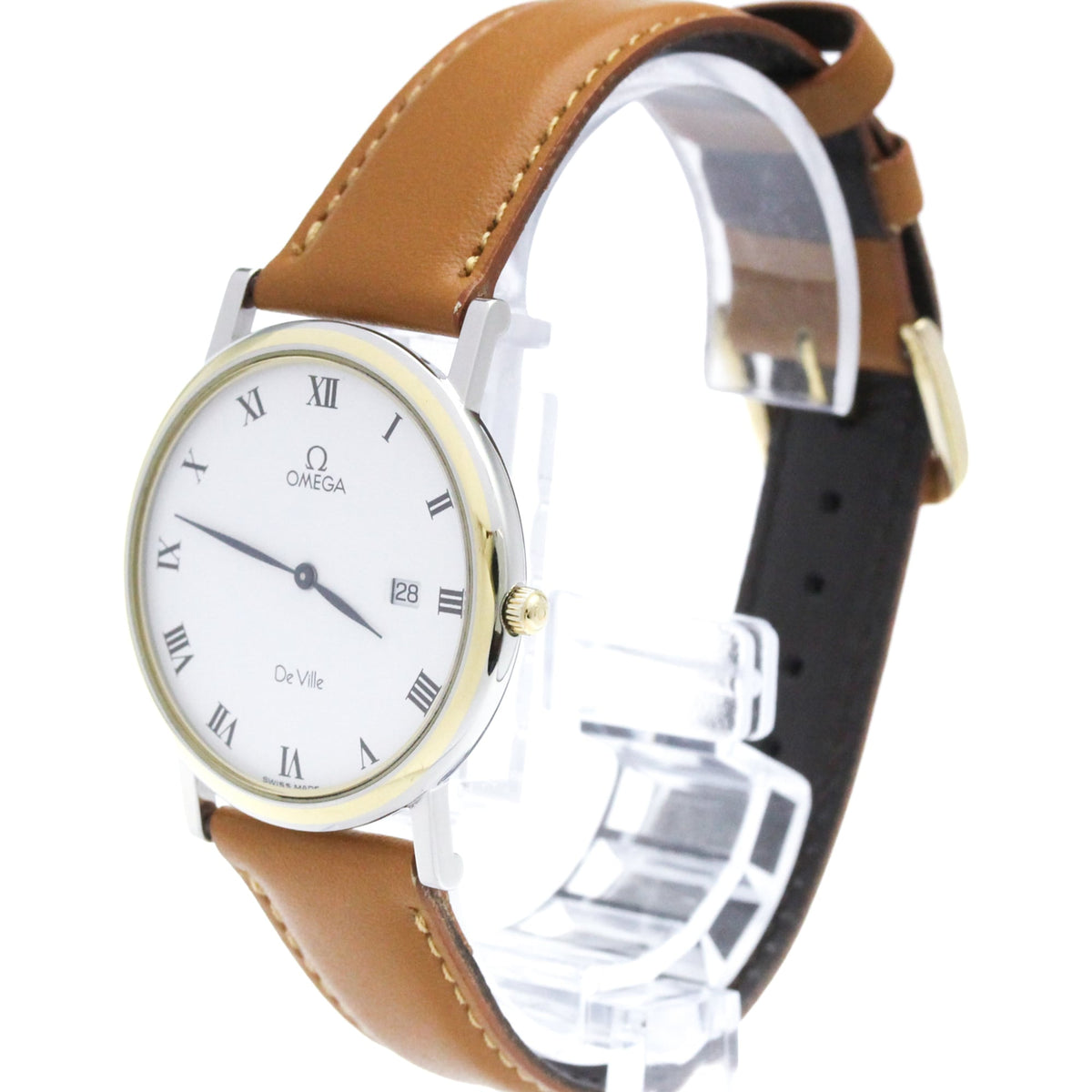 Omega De Ville 1962379 White Dial 32mm Watch