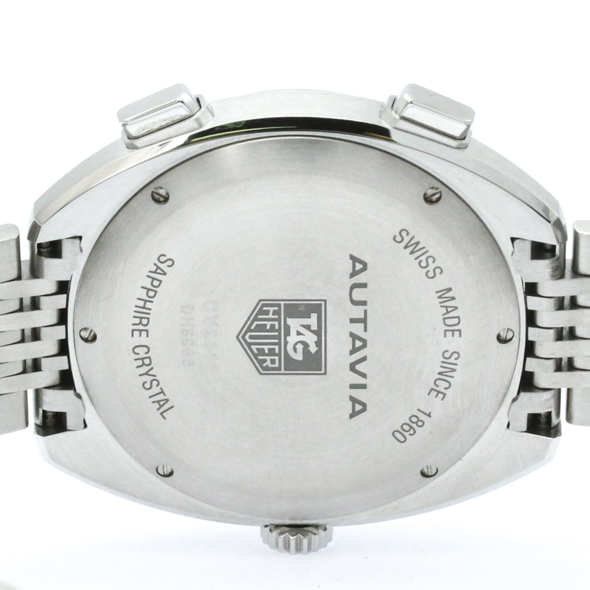TAG HEUER Autavia Chronograaf stalen automatisch horloge CY2111