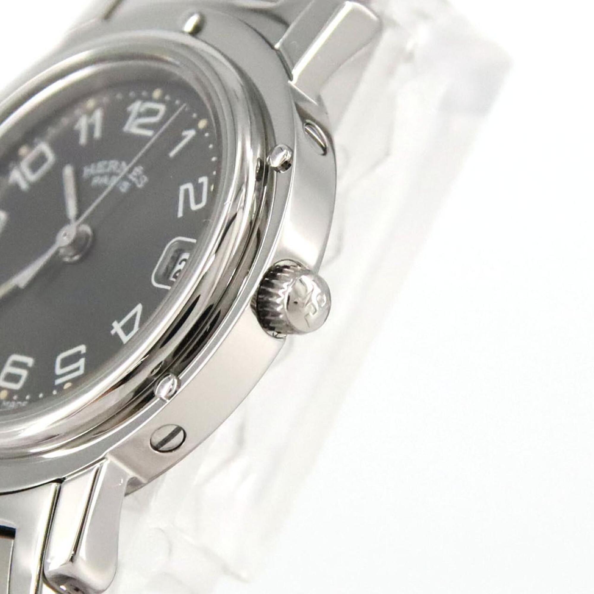 Hermes Clipper CL4.210 Grey Dial 24mm Watch
