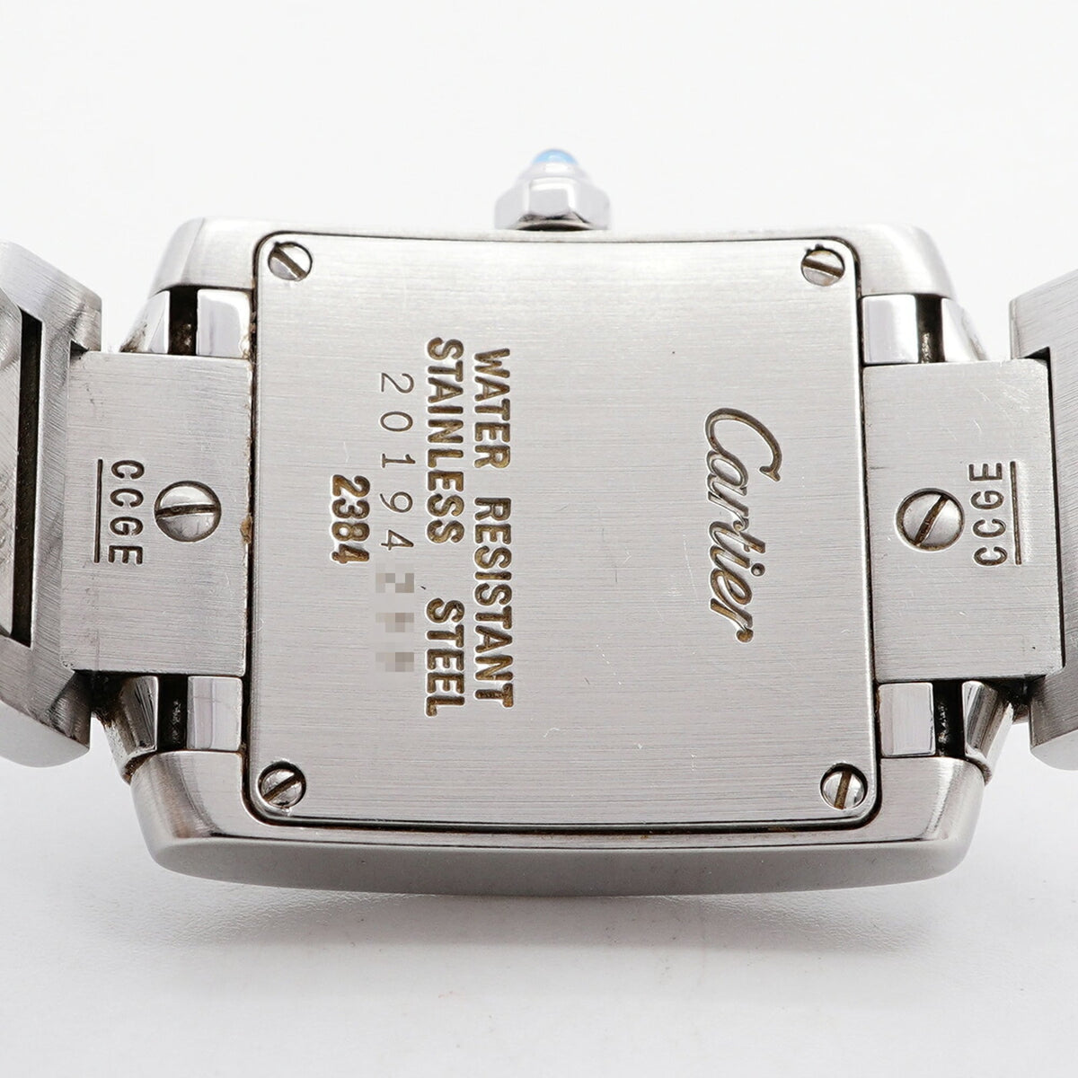 Montre Cartier Tank Française SM W51008Q3 Ivoire Cadran 20 mm