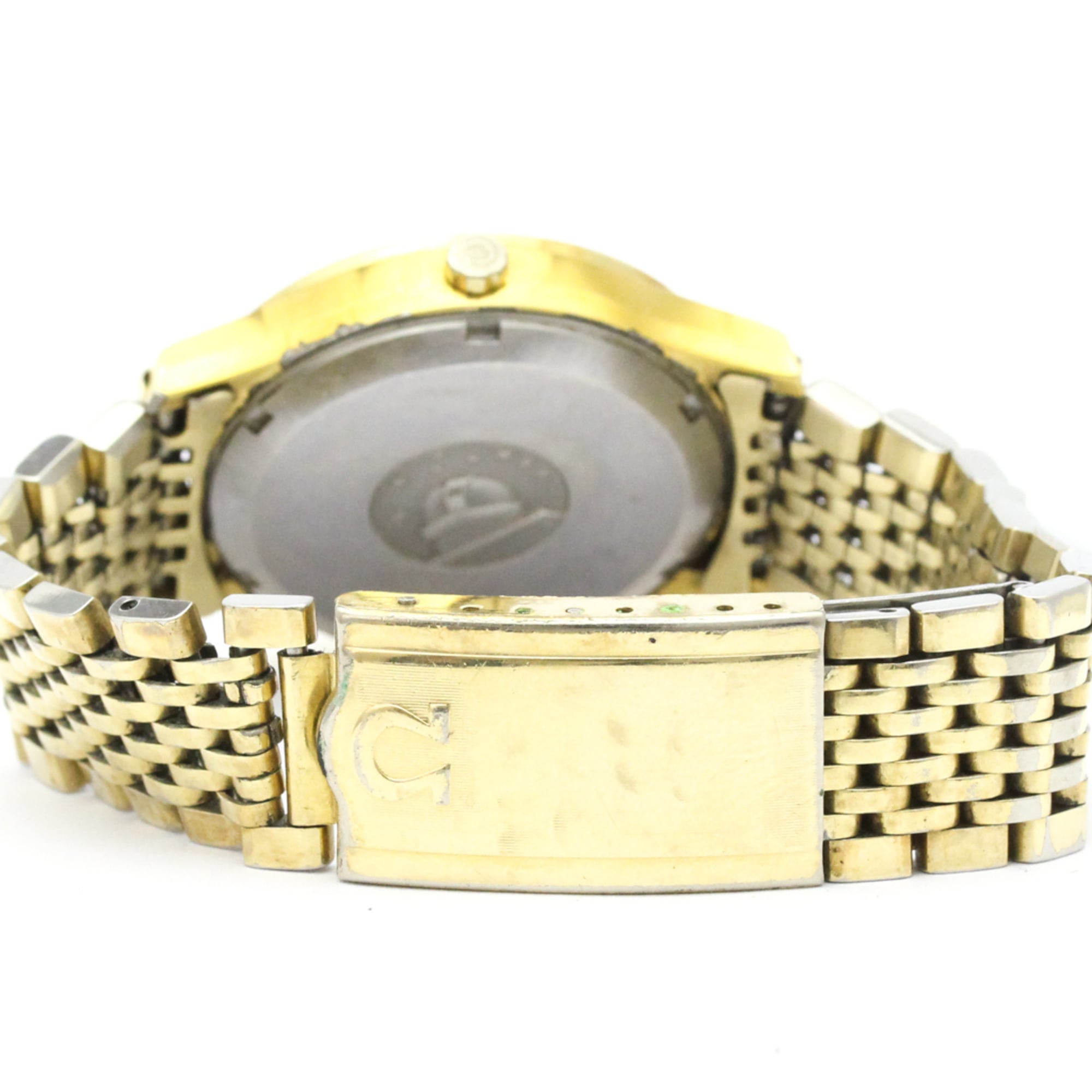 Montre OMEGA Constellation Electronic f300Hz Quartz plaquée or 198.0003