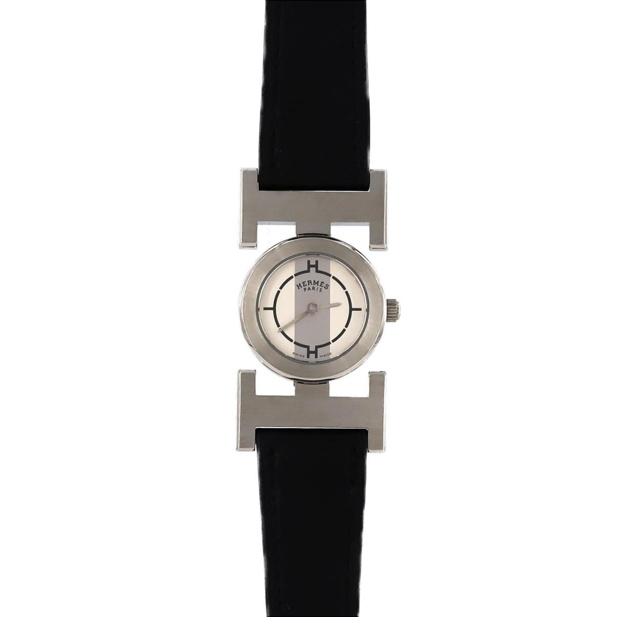 Hermes Paprika PA1.210 SS Quartz Watch