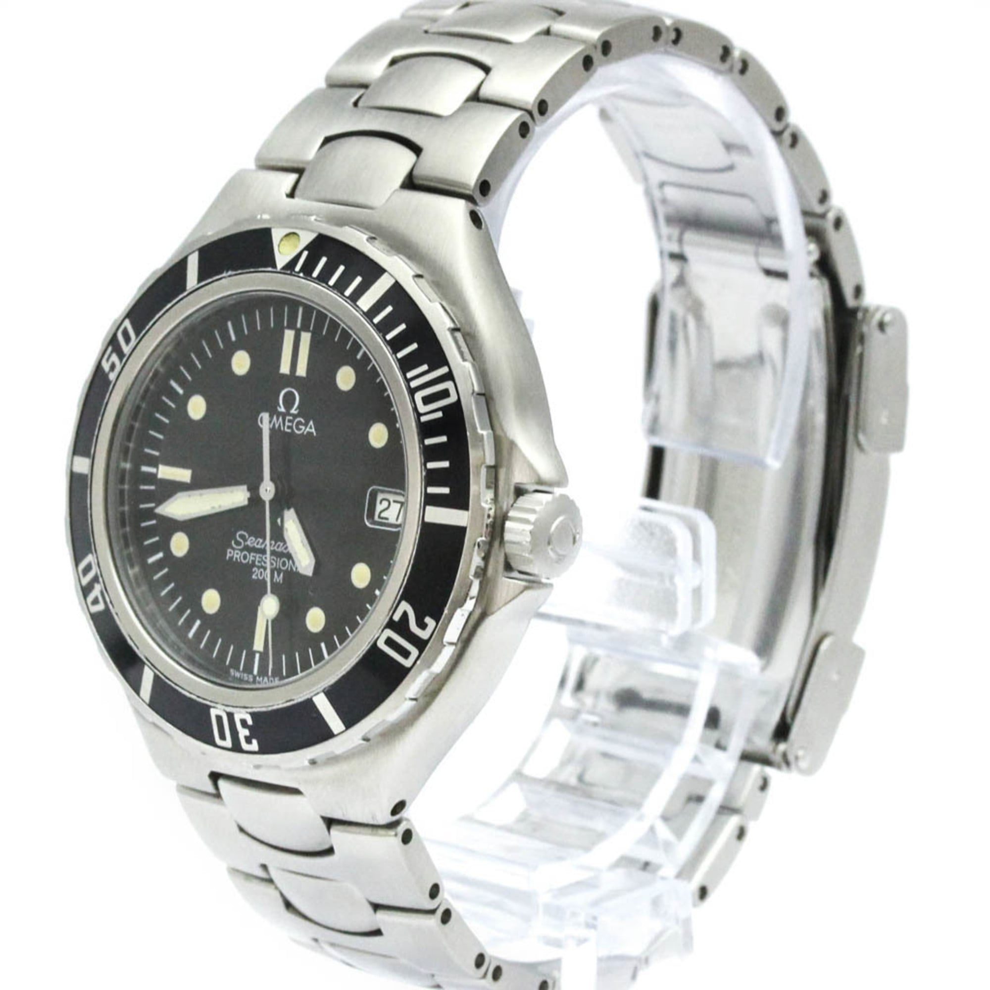 Omega Seamaster Quartz Stainless Steel Men's Sport 396.1062