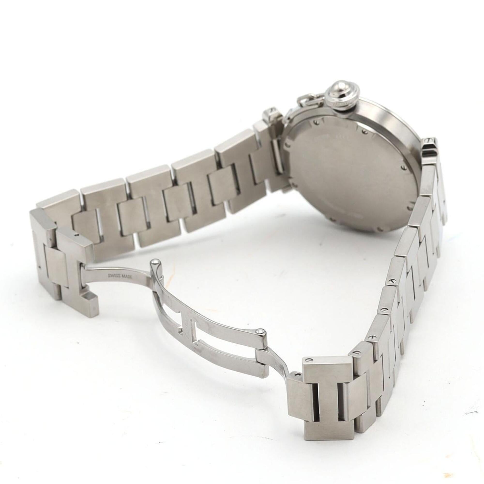 Cartier Pasha W31029M7 Silver Dial 35mm Watch
