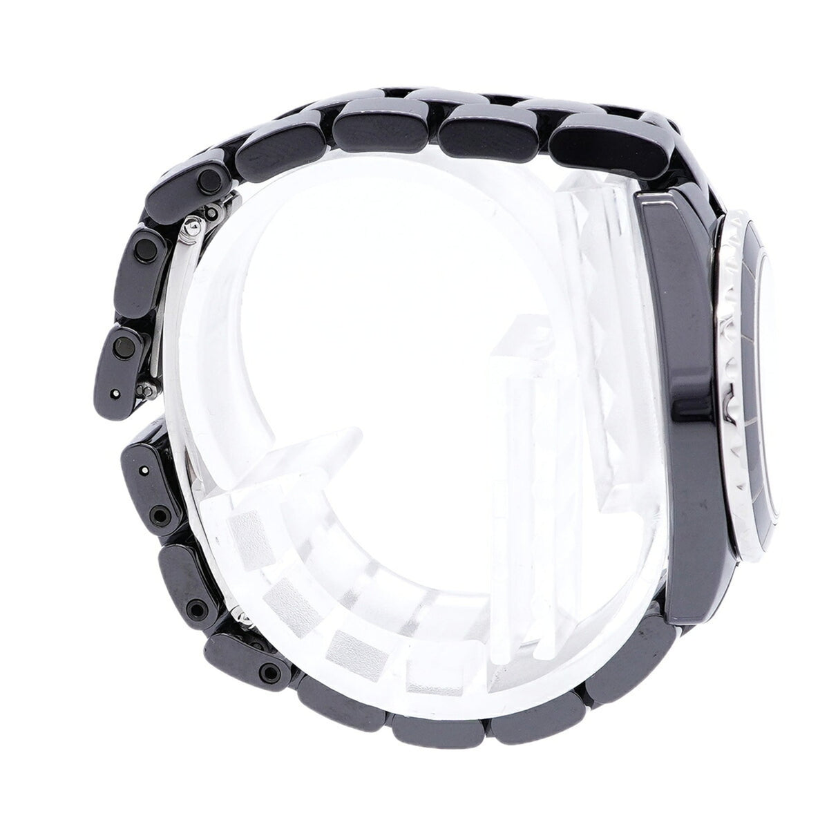 Chanel J12 8P Diamond H2569 Black Dial 28mm Watch