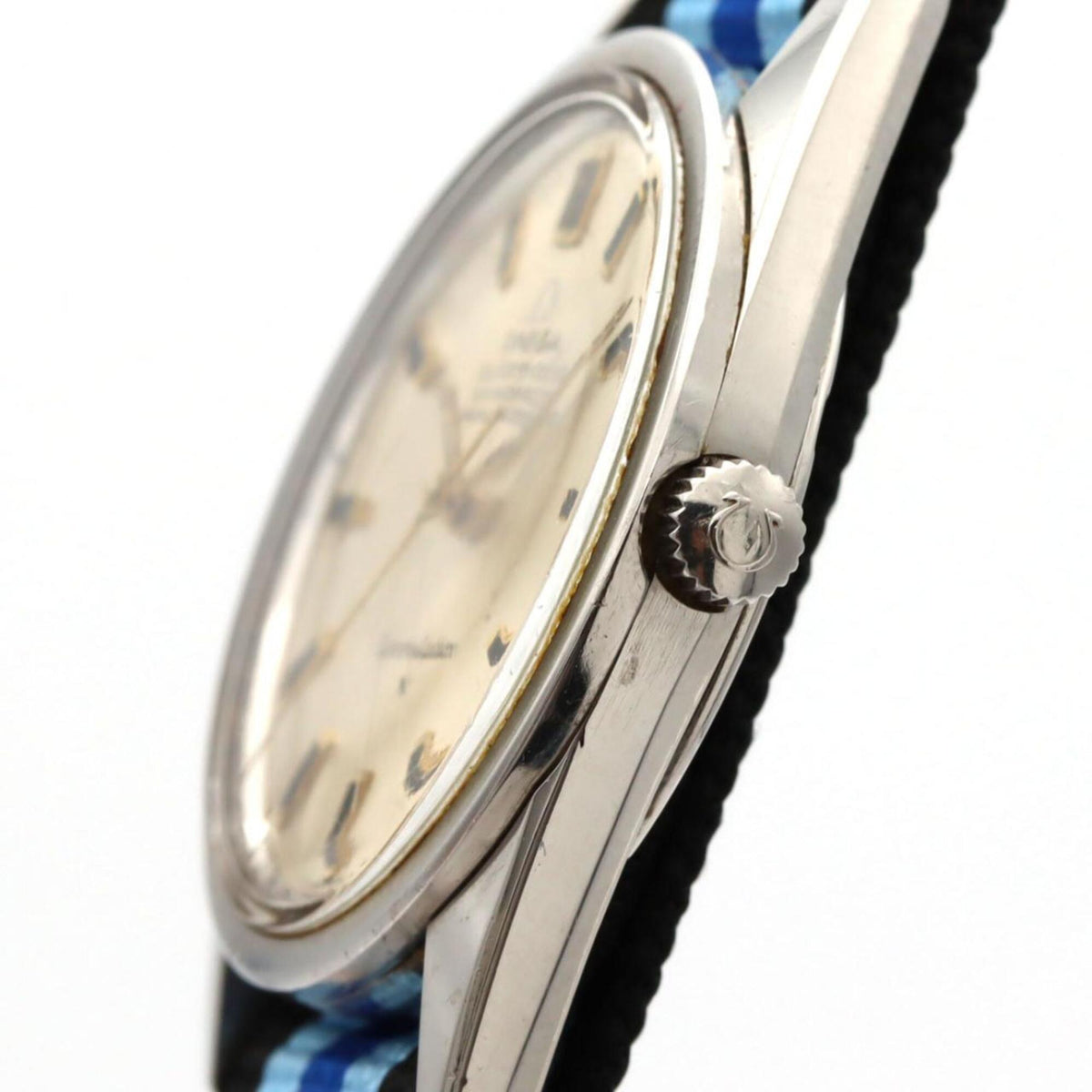 Omega Constellation Chronometer GZl1leh1 horloge met zilveren wijzerplaat, 33 mm