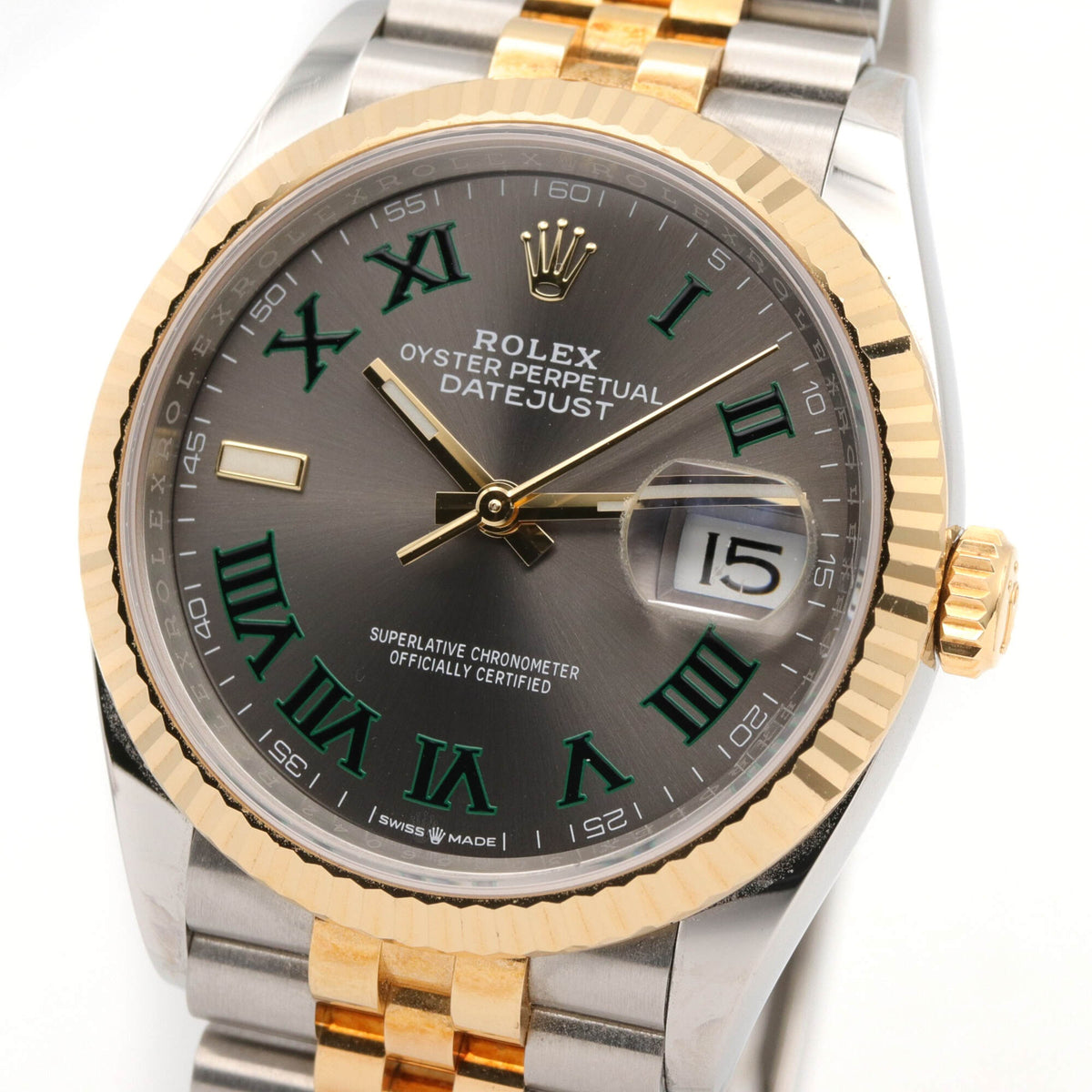 Rolex Datejust 36 126233 Gray Dial 36mm Watch