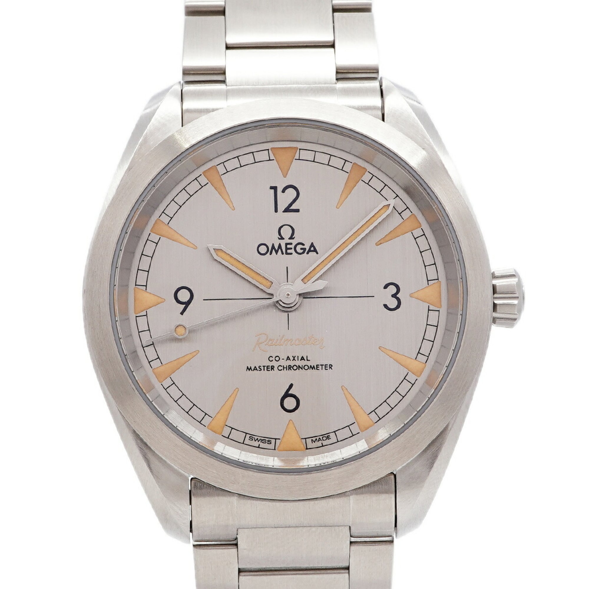Omega Seamaster Railmaster 220.10.40.20.06.001 Gray Dial 40mm Watch