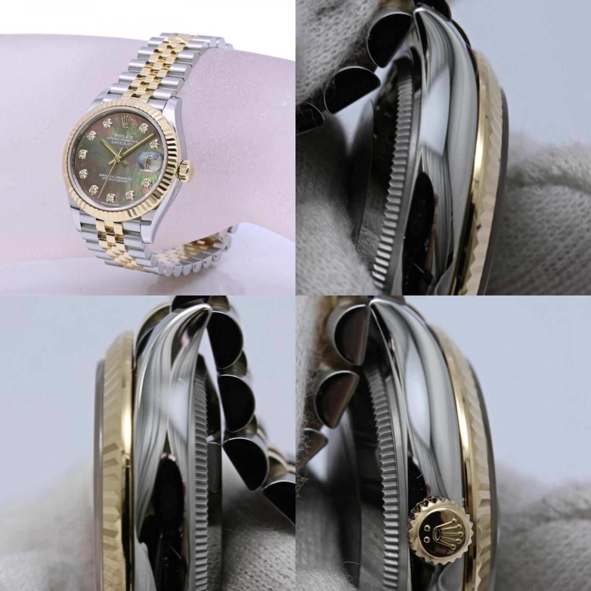 Rolex Datejust 278273NG Black Dial 31mm Watch