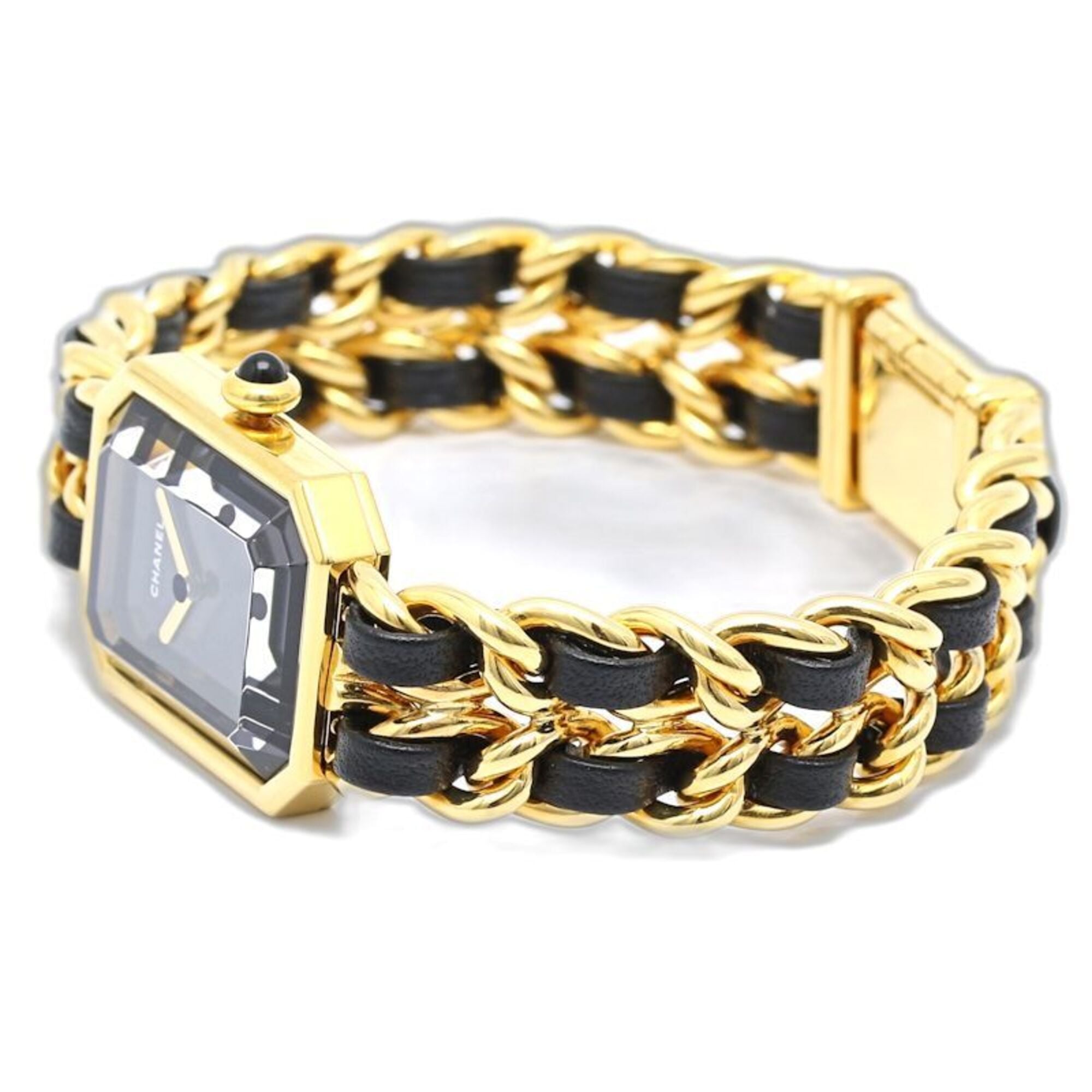 Chanel Premiere H0001 483011003 Black Dial 20mm Watch