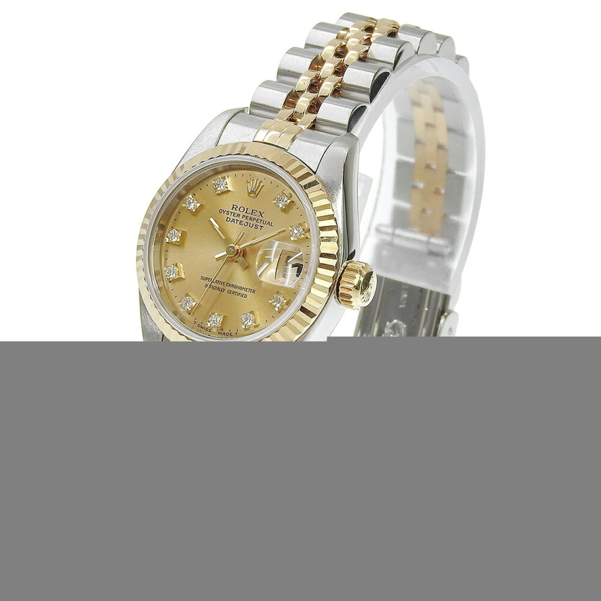 Montre Rolex Datejust Champagne avec cadran de 26 mm