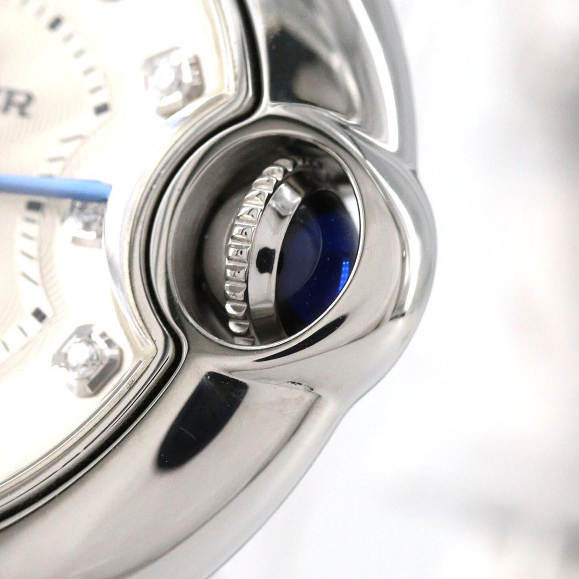 Cartier Ballon Bleu SM 11P WE902073 SS Quartz Watch