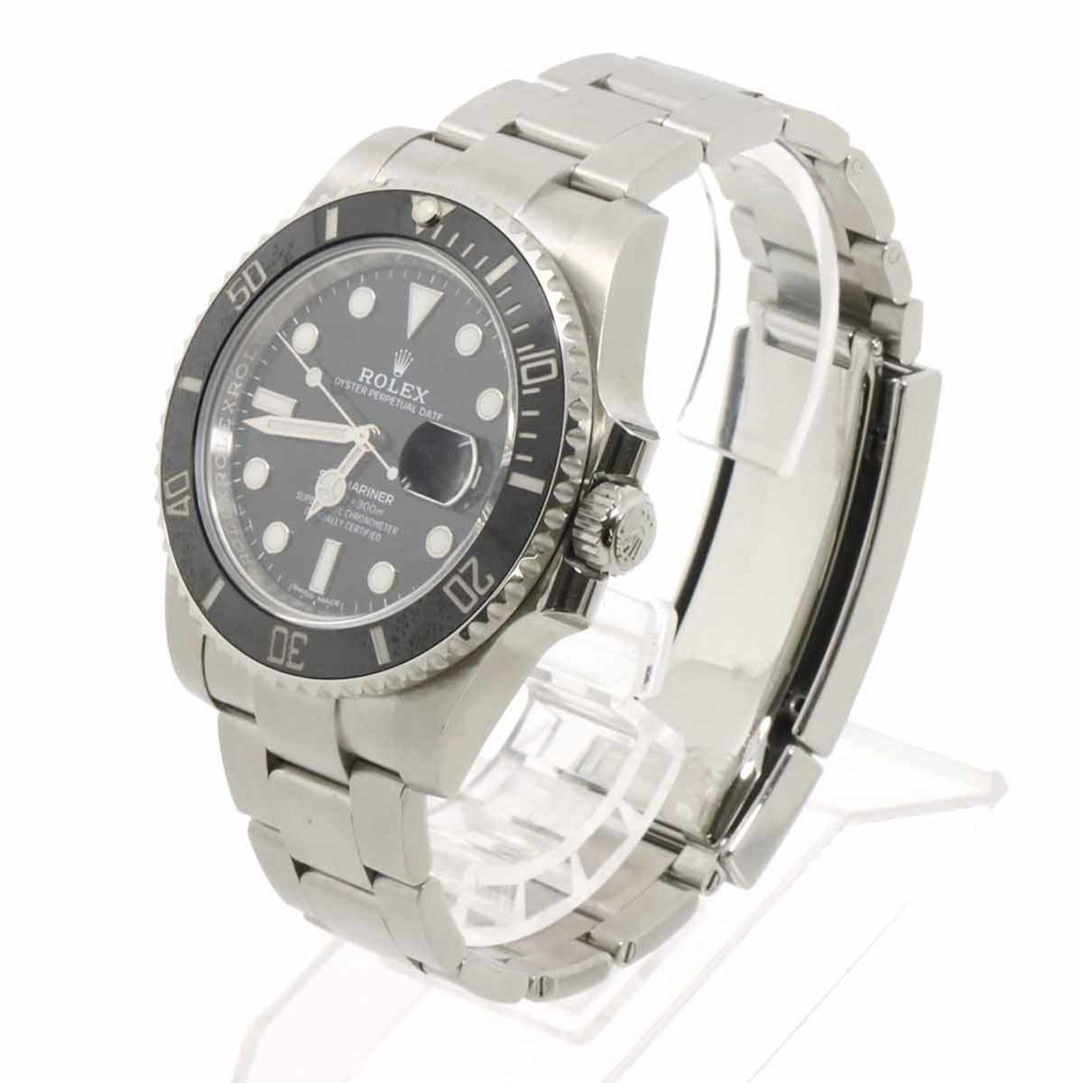 Rolex Submariner Datum 116610LN Schwarz Zifferblatt 40mm Uhr