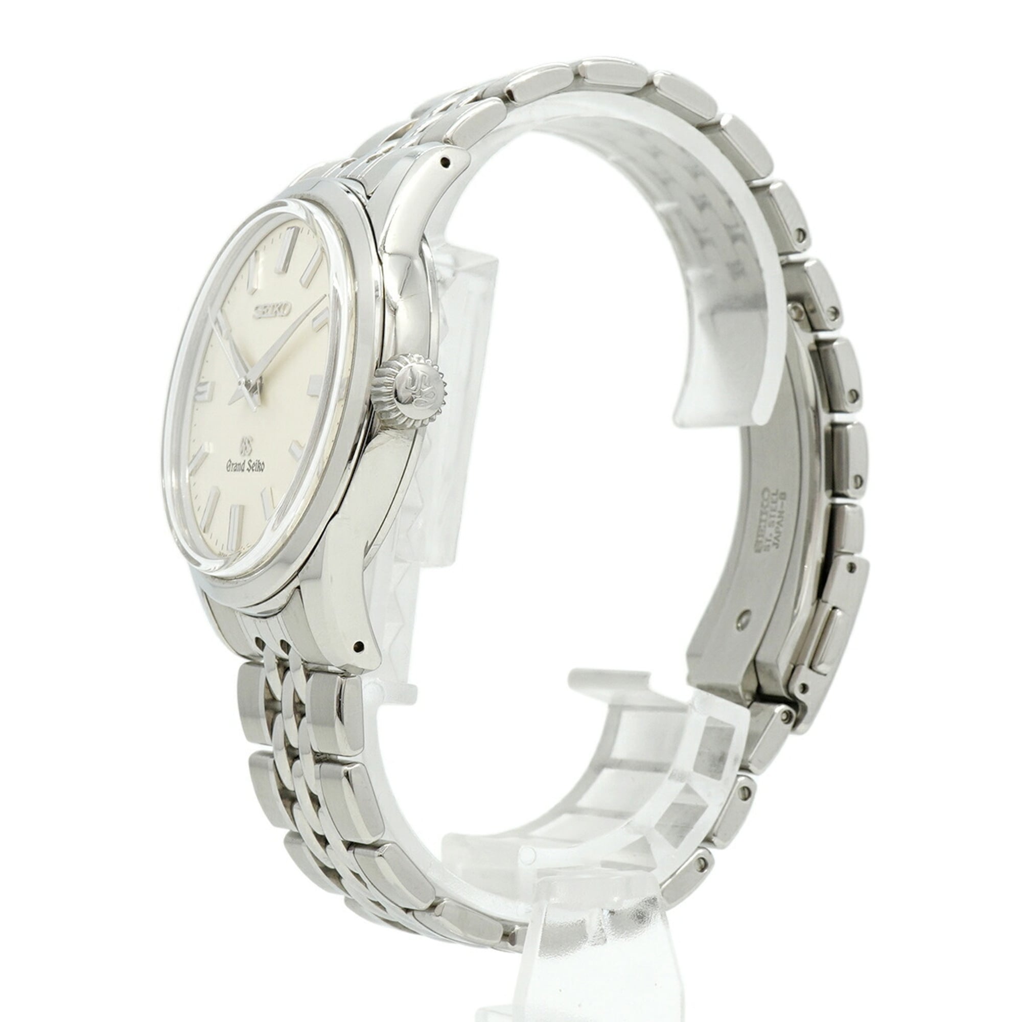 Montre Grand Seiko Seiko Grand SBGW031/9S64-00A0, cadran argenté, 37 mm